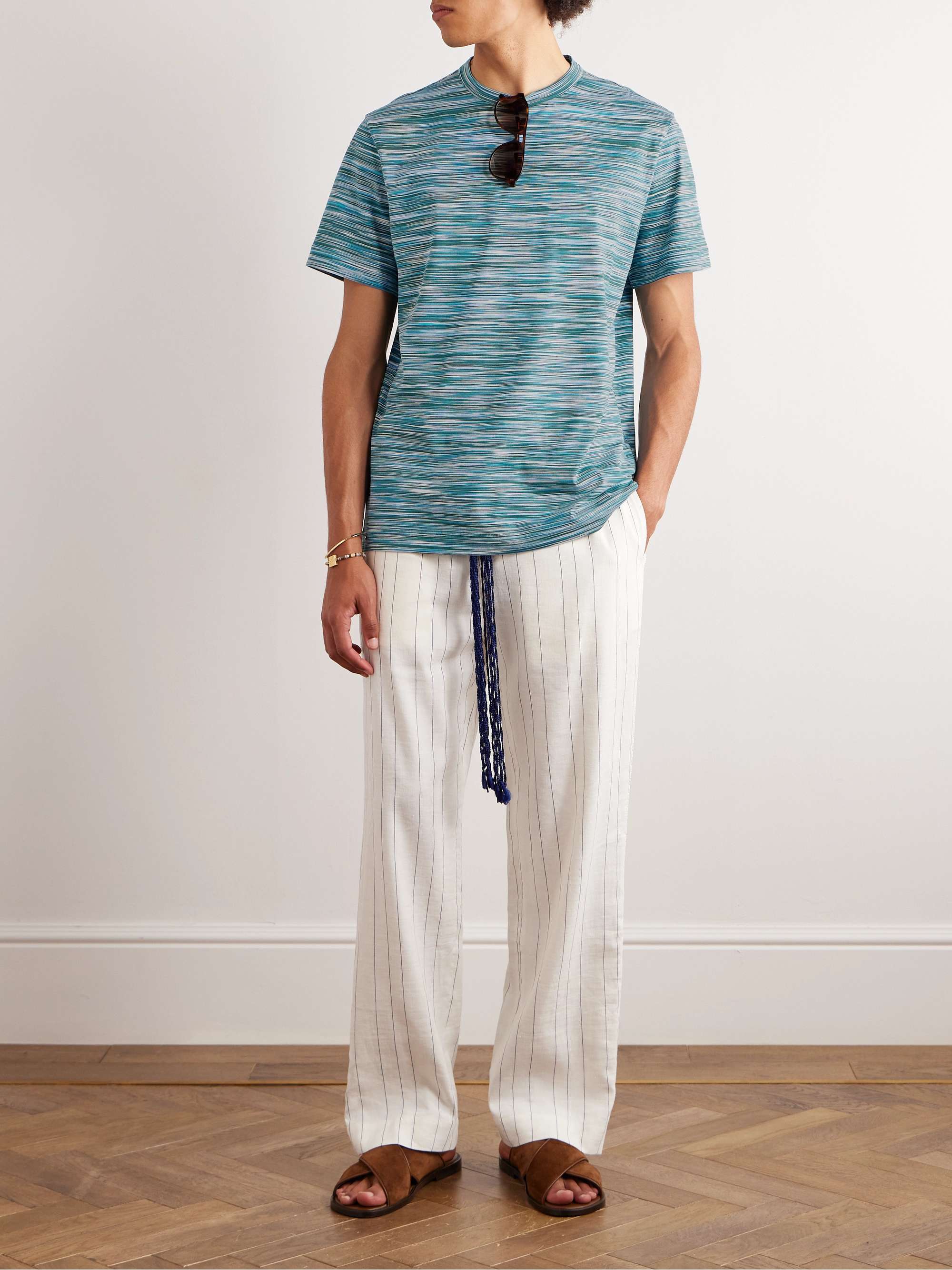 MISSONI Space-Dyed Cotton-Jersey T-Shirt