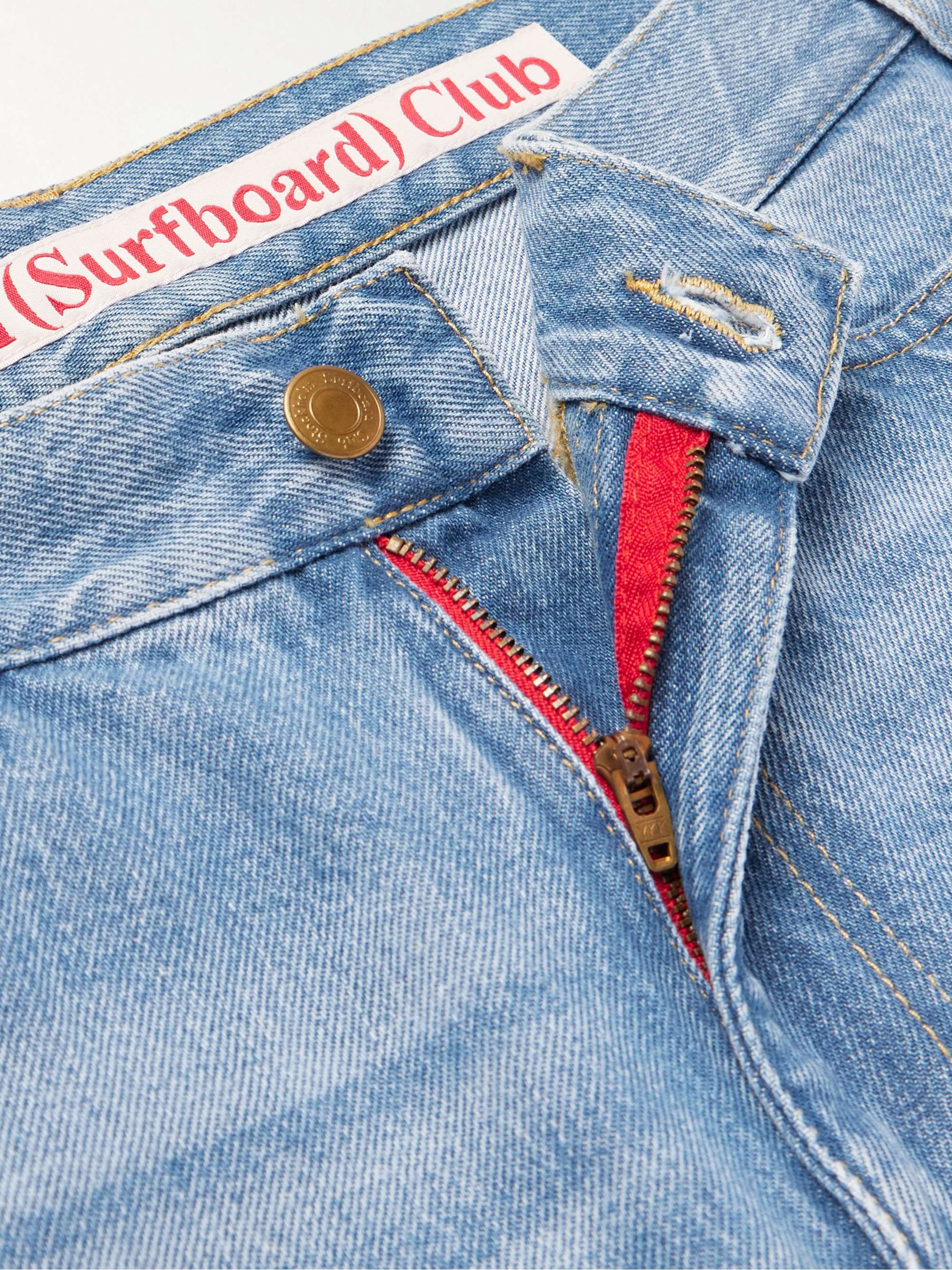 Stockholm Surfboard Club - Fog Trousers in Denim - FM5B26