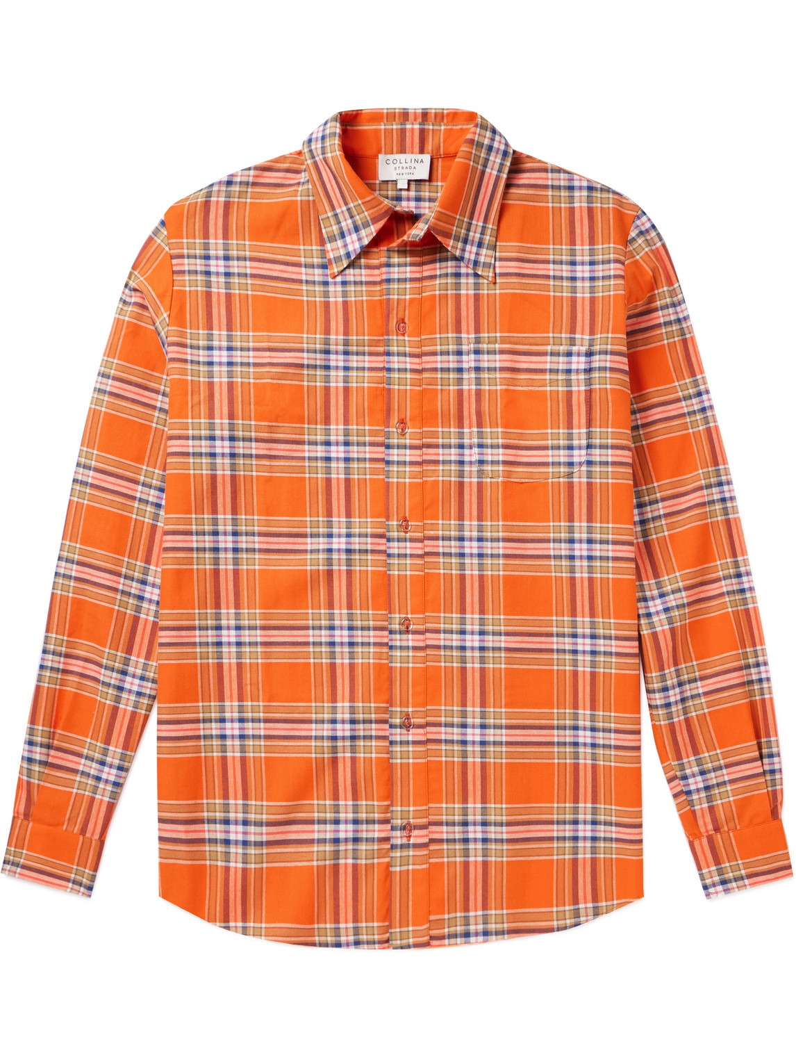 Convention Checked Cotton-Flannel Shirt