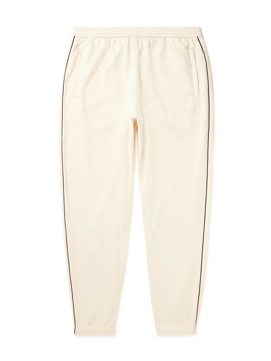 Adidas Consortium Wales Bonner Logo-print Cotton-blend Jersey Sweatpants In White