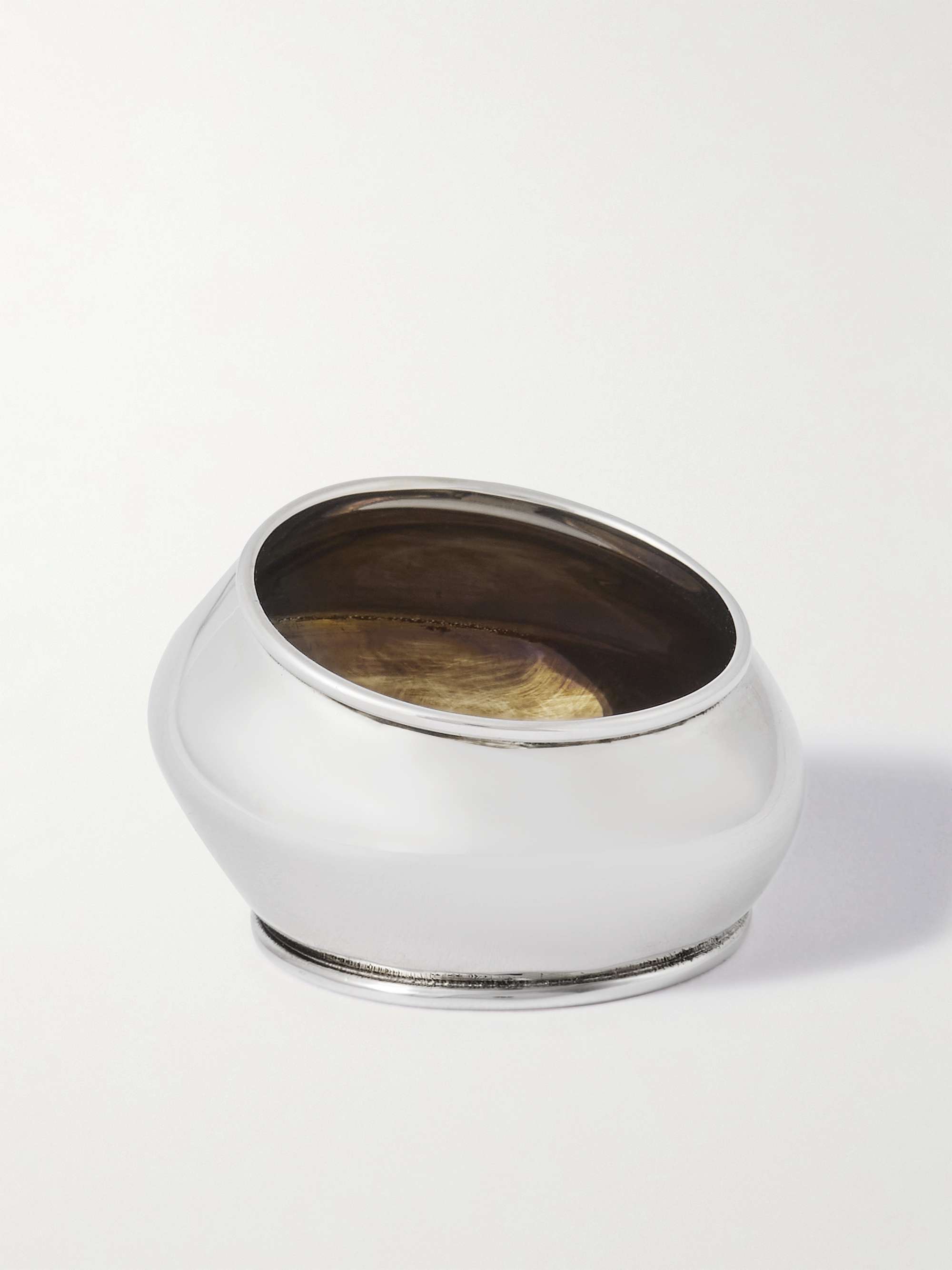 ALEXANDER MCQUEEN Gaze Silver-Tone Ring