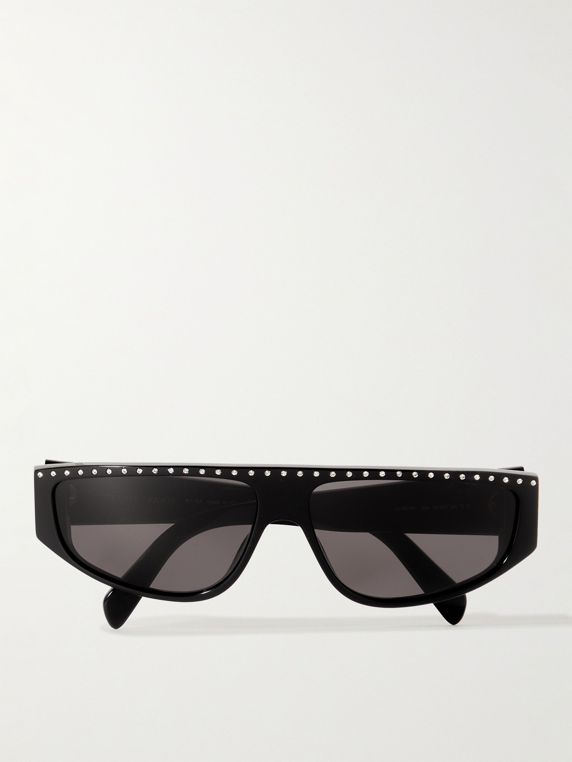 Alan 2 Crystal-Embellished D-Frame Acetate Sunglasses