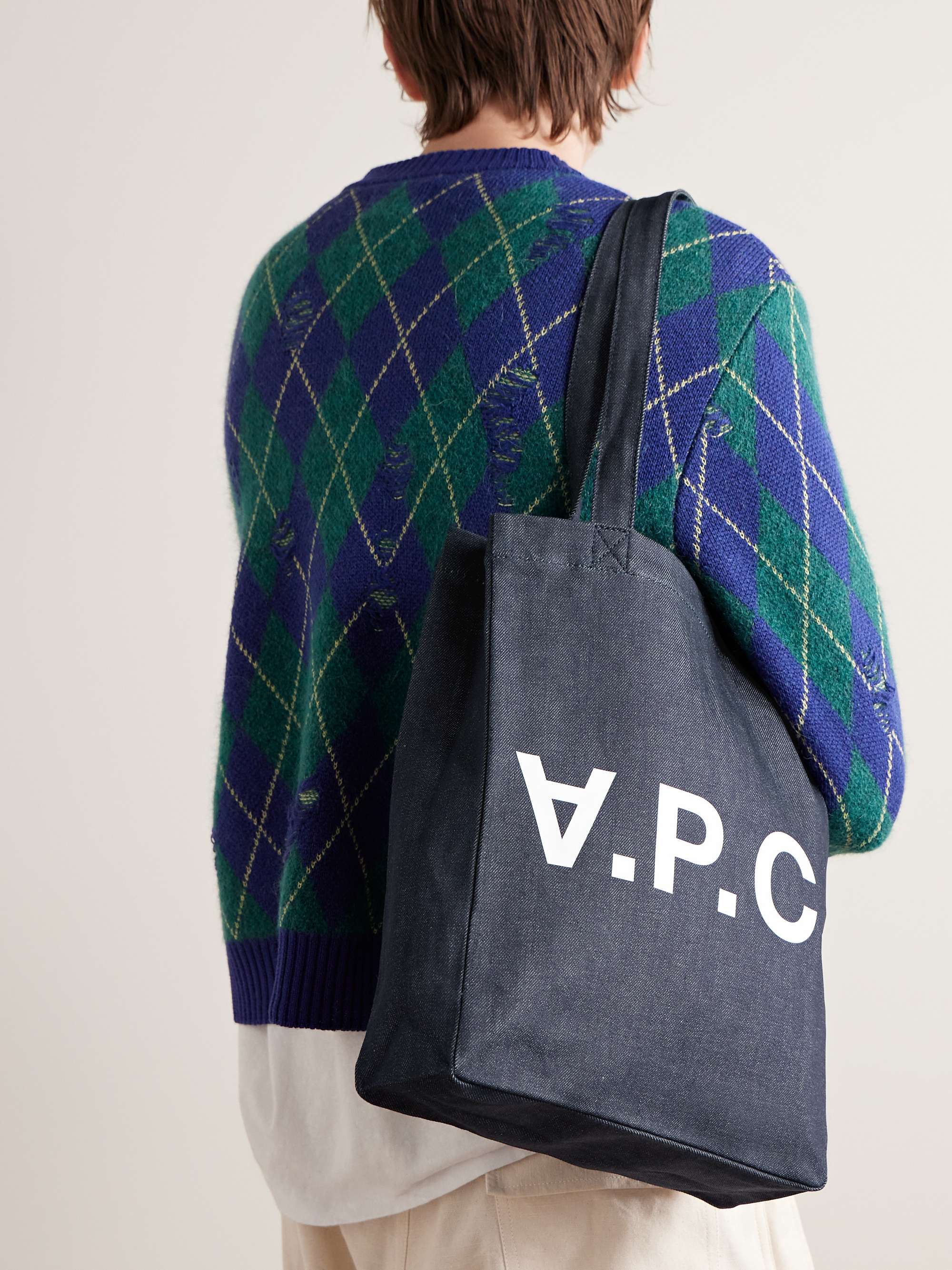 a.p.c デニム トートバッグ