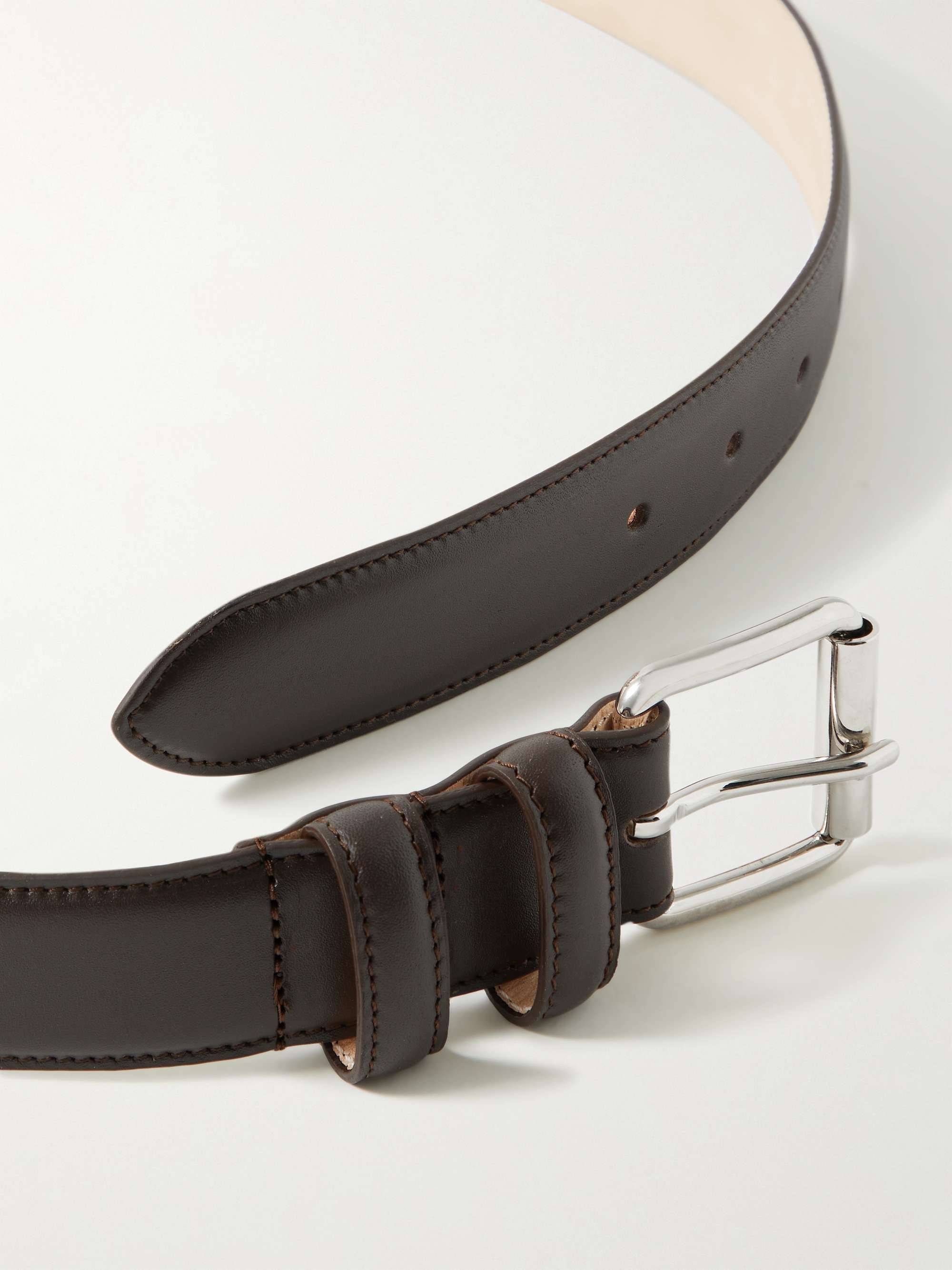 A.P.C. 3cm Paris Leather Belt