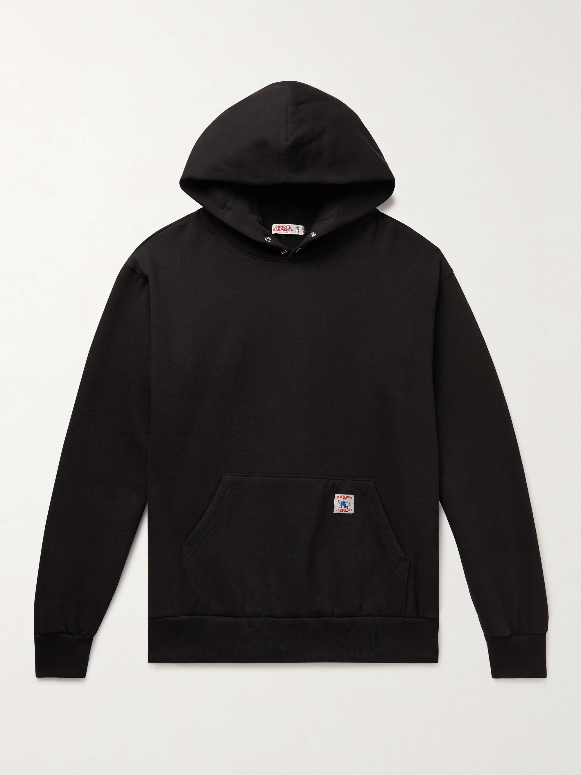 RANDY'S GARMENTS Logo-Appliquéd Cotton-Jersey Hoodie for Men | MR PORTER