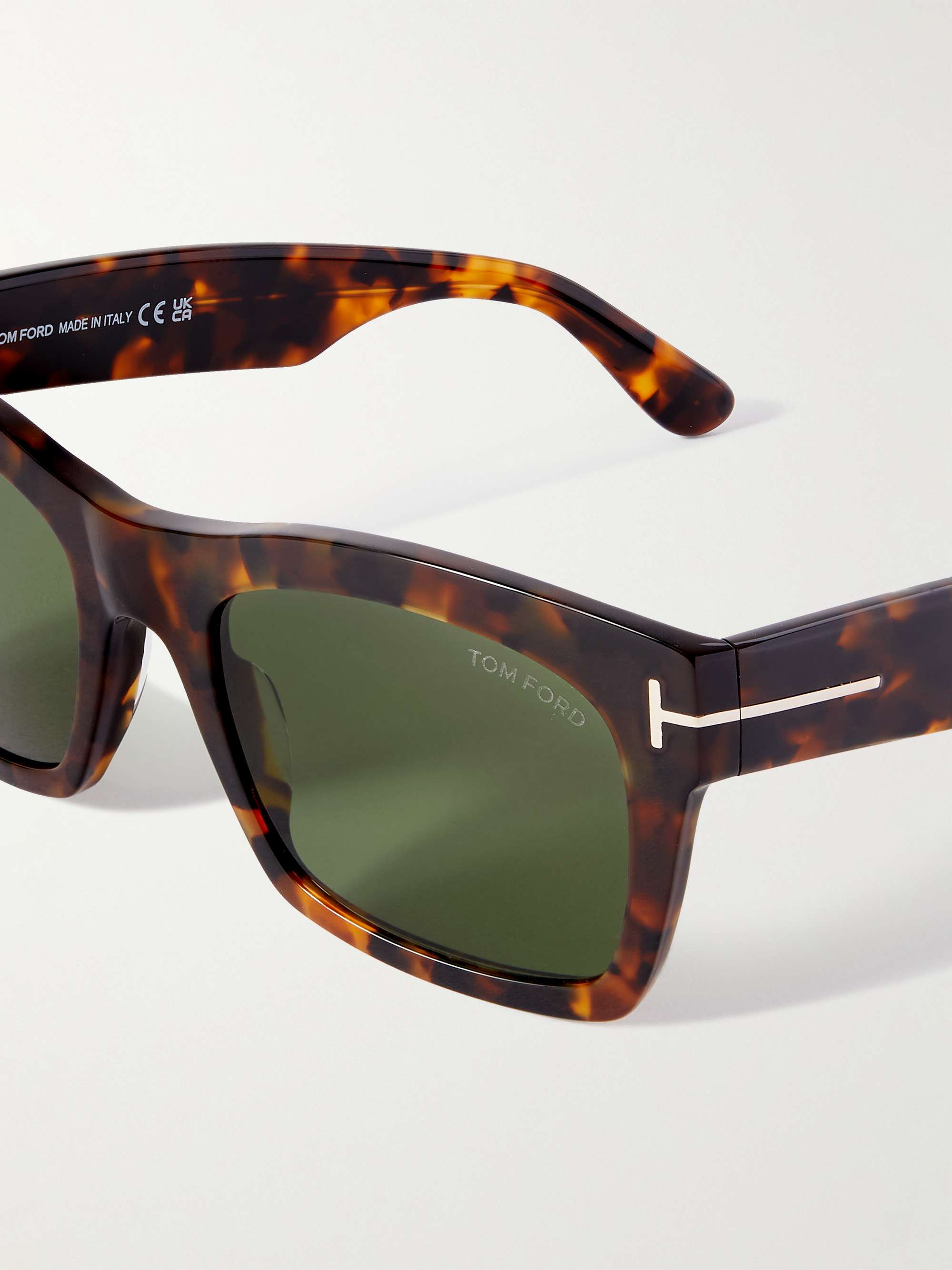 TOM FORD EYEWEAR Nico Square-Frame Tortoiseshell Acetate Sunglasses for ...