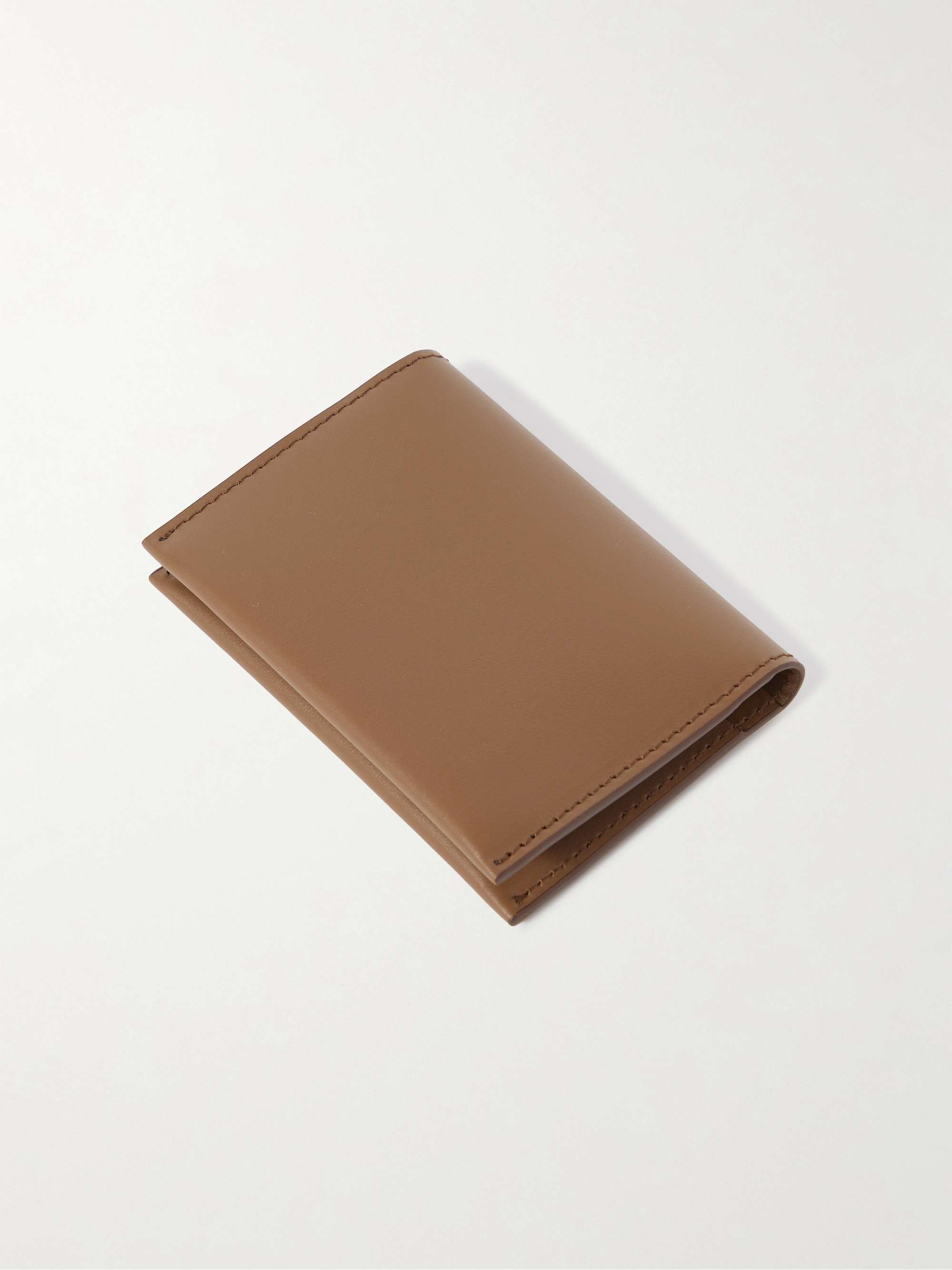 ACNE STUDIOS Logo-Print Leather Bifold Wallet