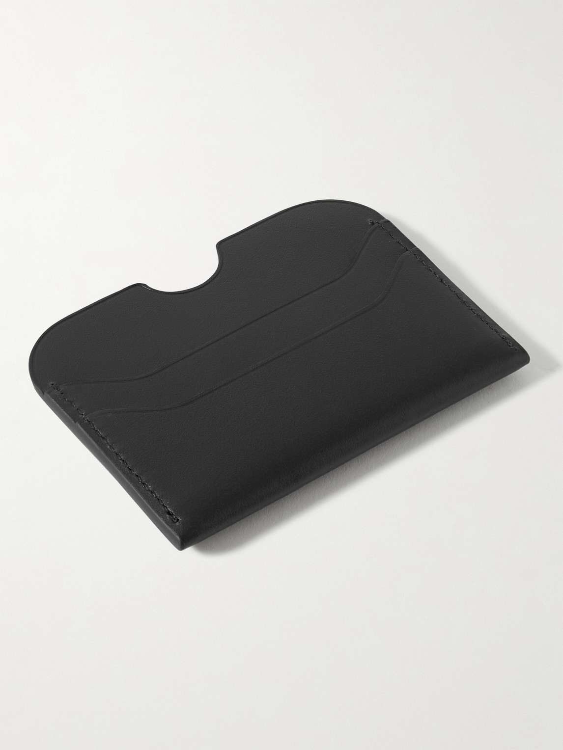 ACNE STUDIOS ELMAS LOGO-PRINT LEATHER CARDHOLDER