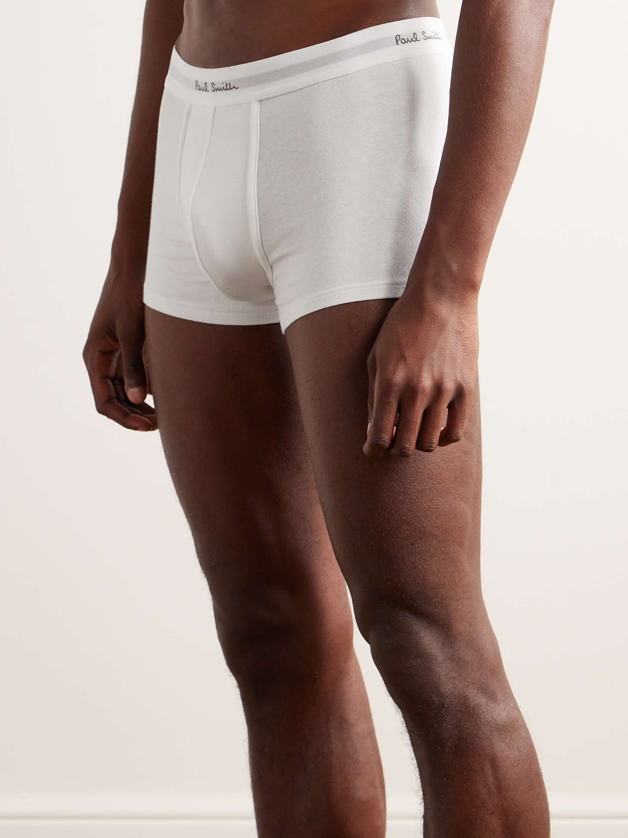 Pack of three stretch jersey boxers