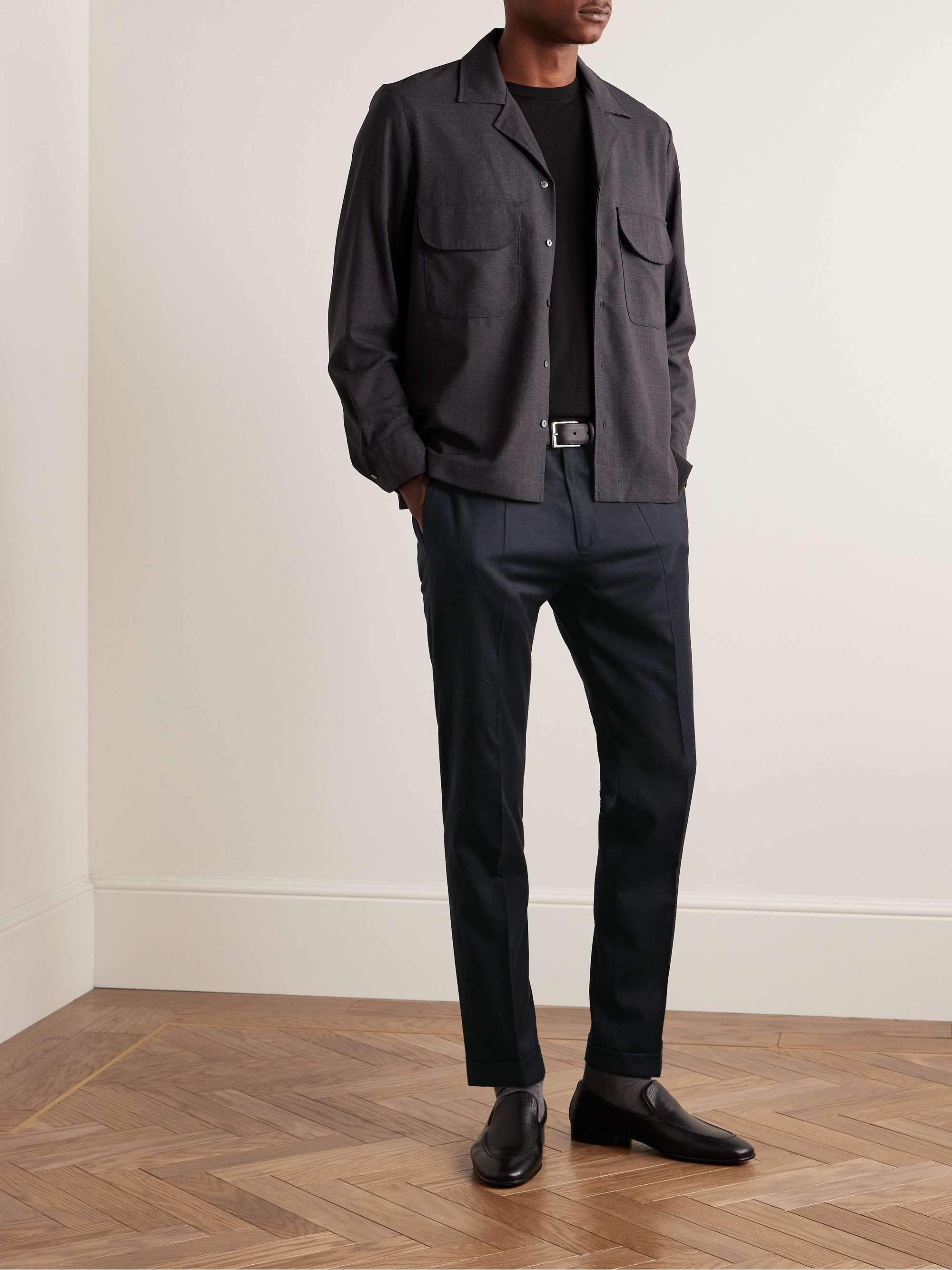 paul smith black trousers