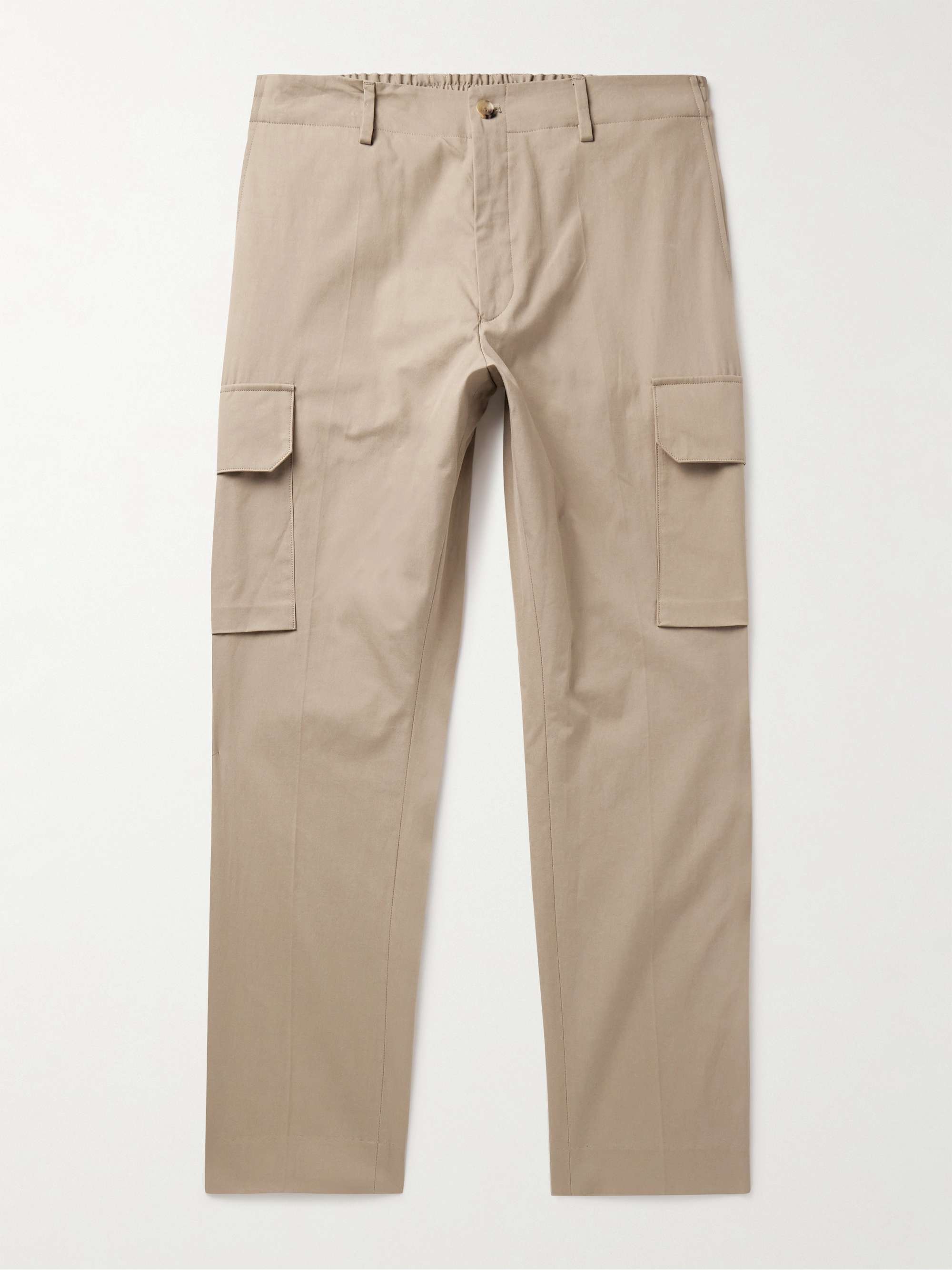 PAUL SMITH Straight-Leg Cotton-Twill Cargo Trousers for Men