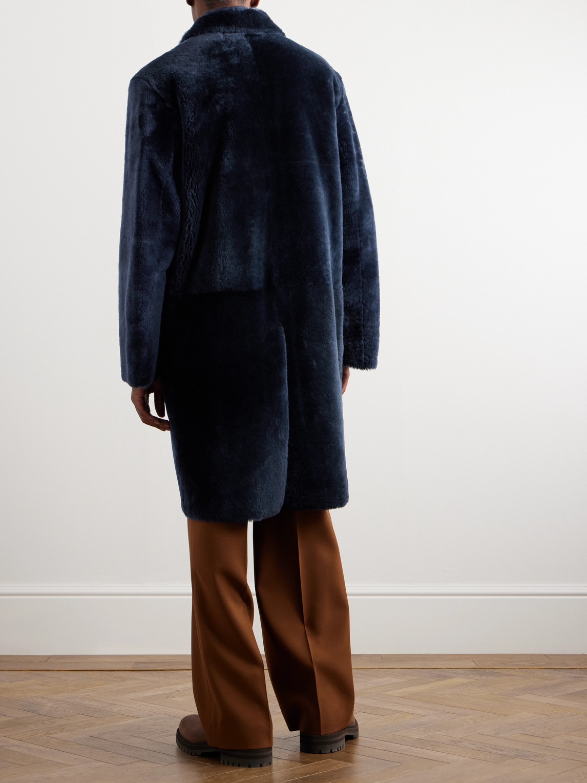  Paul Smith - Shearling Jacket - Men - Blue - S 