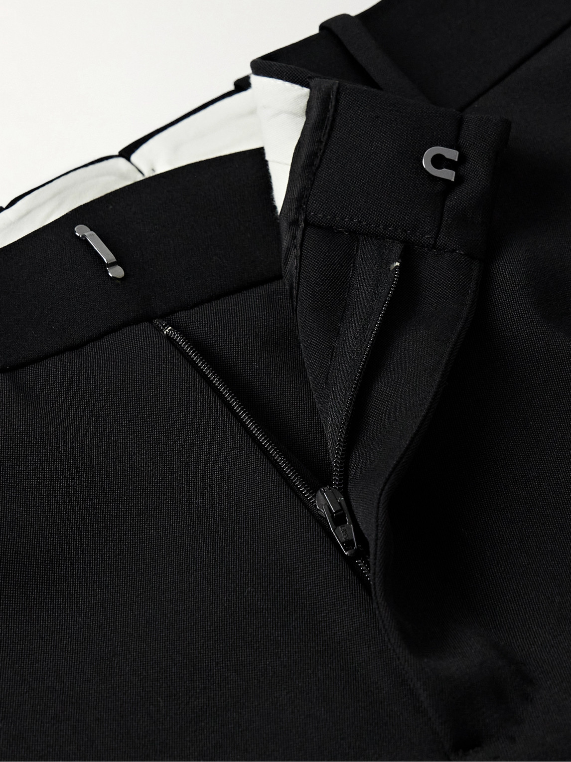 Alexander Mcqueen Black Wool Trousers