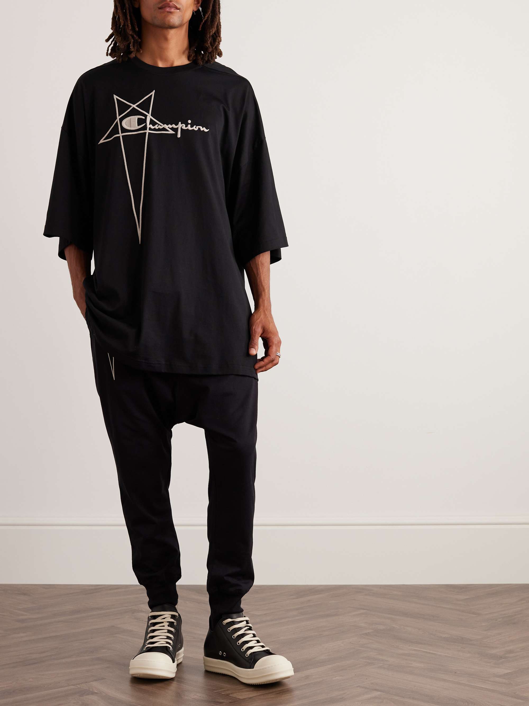 Rick Owens DRAKSHDW オーバーサイズTシャツ 美 正規品