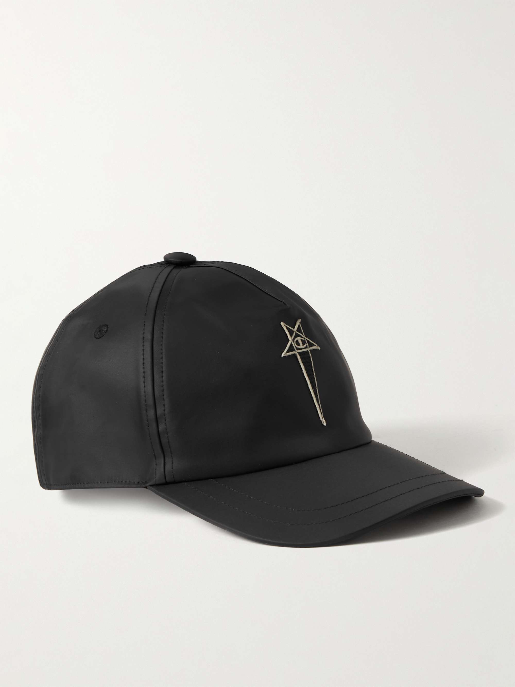 RICK OWENS + Champion Logo-Appliquéd Recycled-Shell Baseball Cap for ...