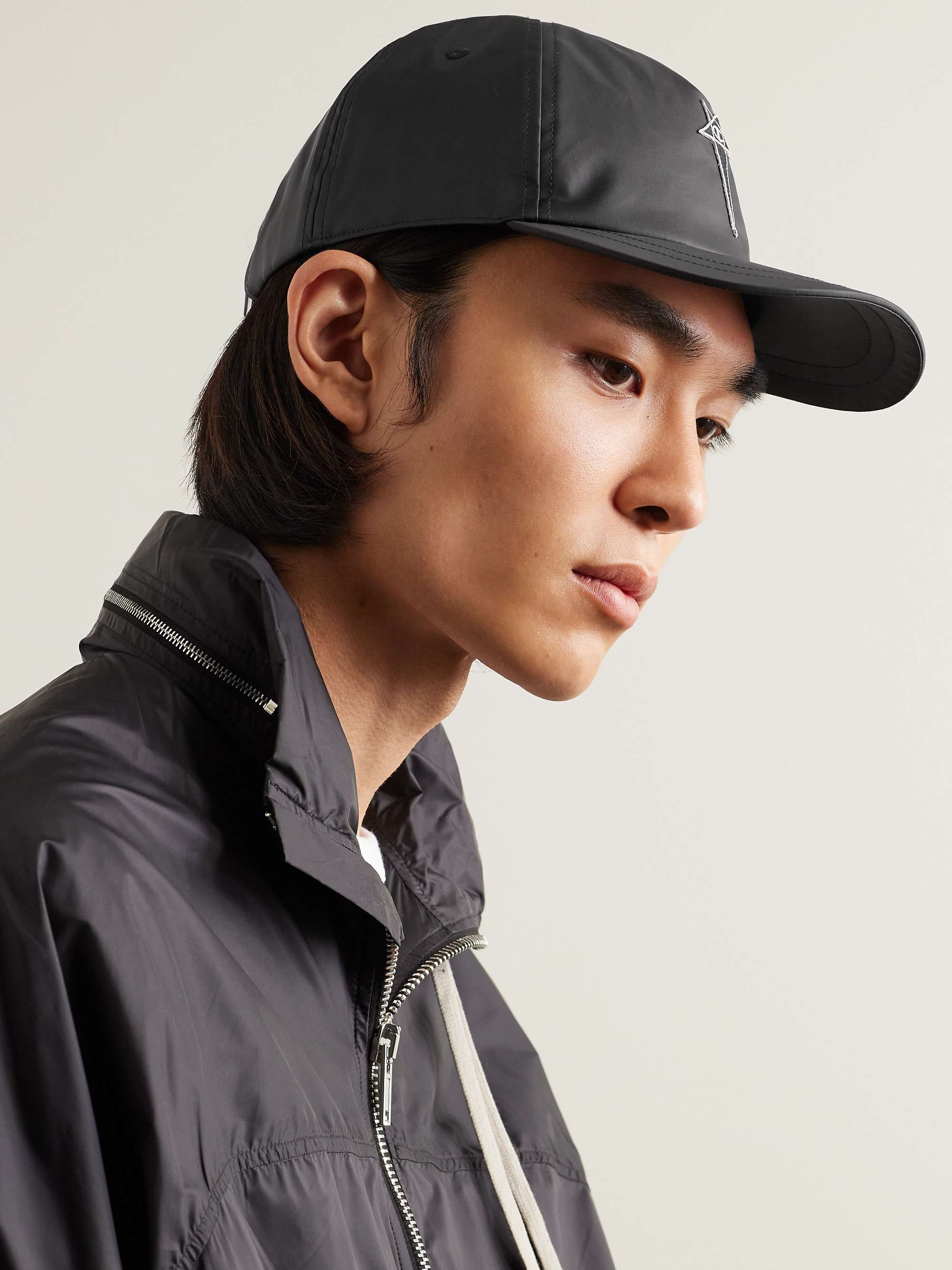 + Champion Logo-Appliquéd Recycled-Shell Baseball Cap