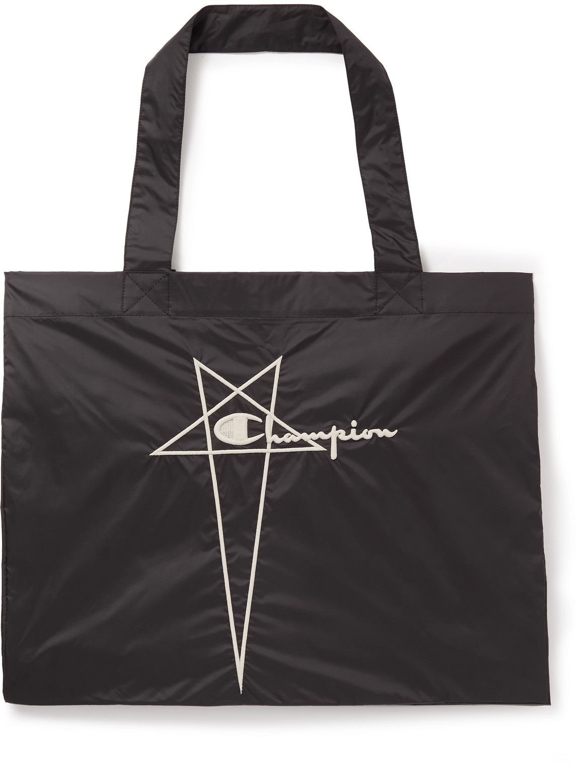 Champion Logo-Embroidered Shell Tote Bag