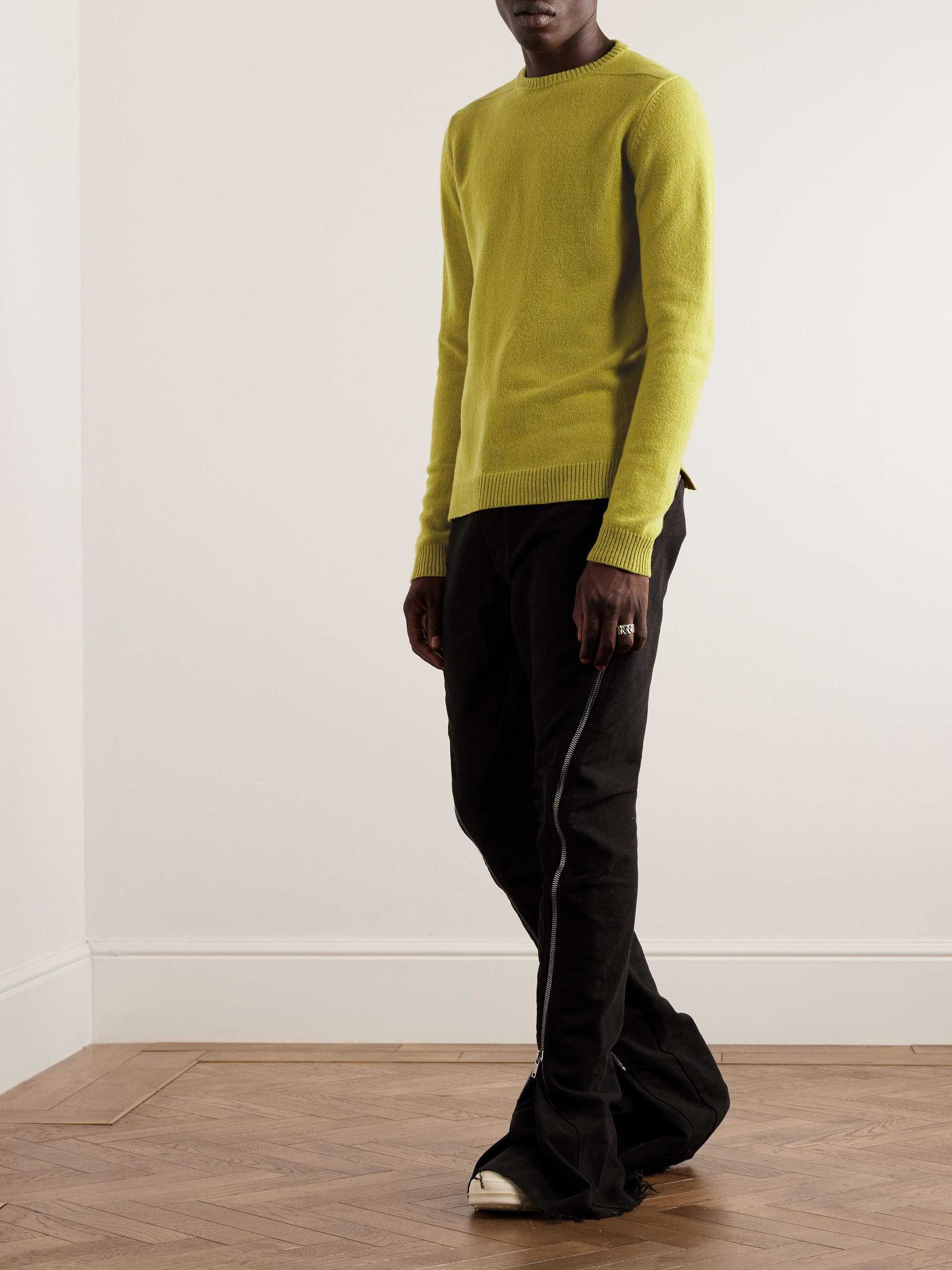 RICK OWENS Recycled-Cashmere and Wool-Blend Sweater for Men | MR PORTER