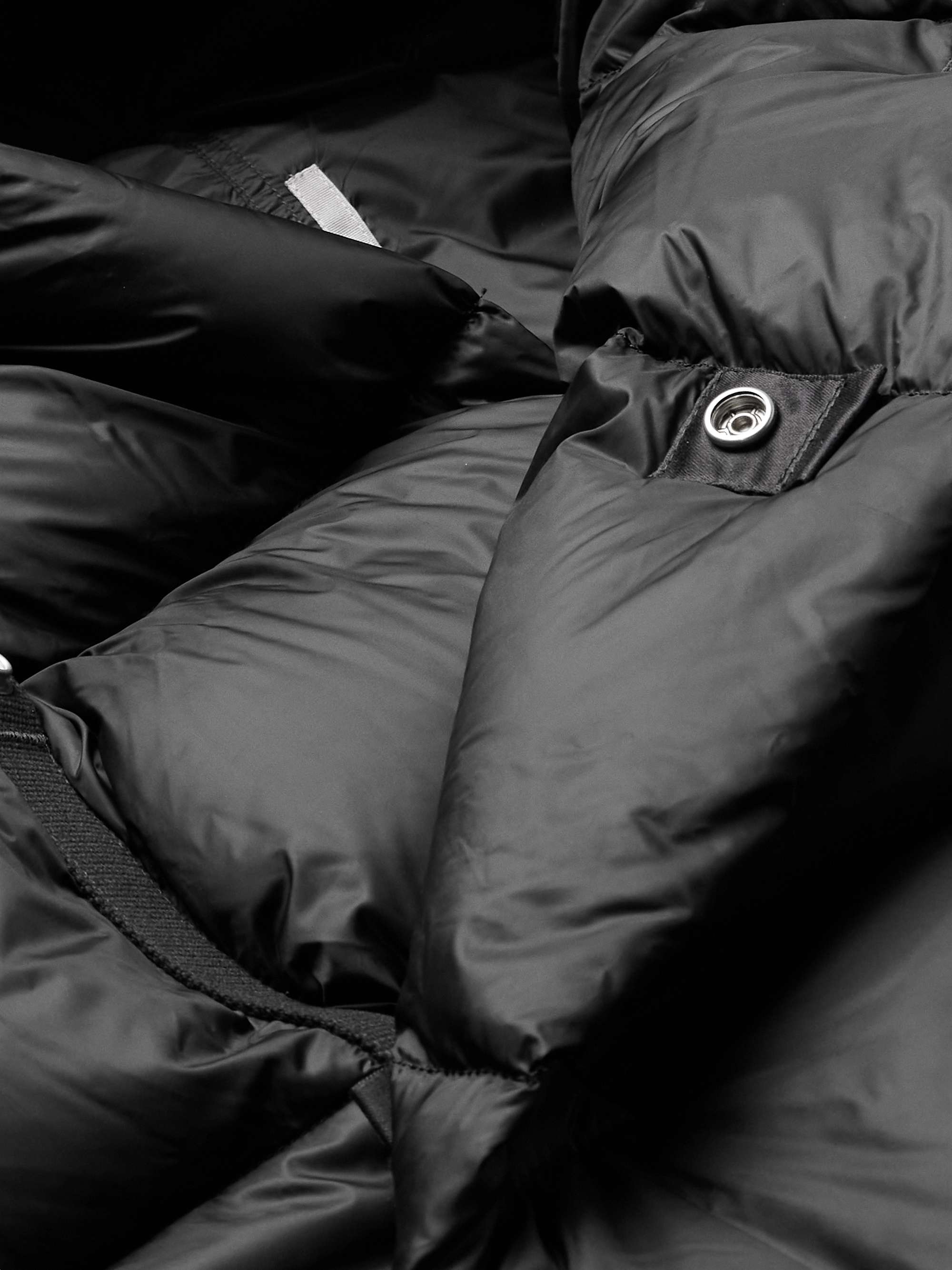 RICK OWENS Oversized Quilted Nylon Hooded Down Jacket for Men MR PORTER