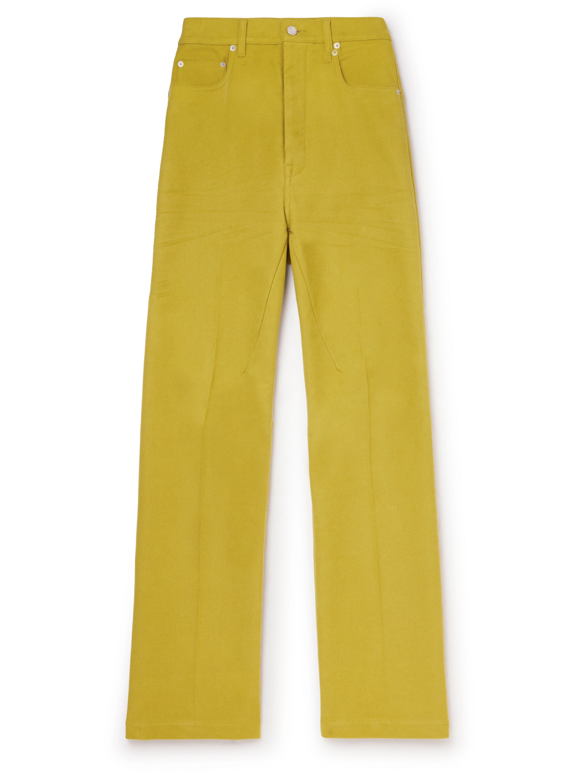 Rick Owens - Geth Wide-Leg Jeans - Men - Yellow - UK/US 32