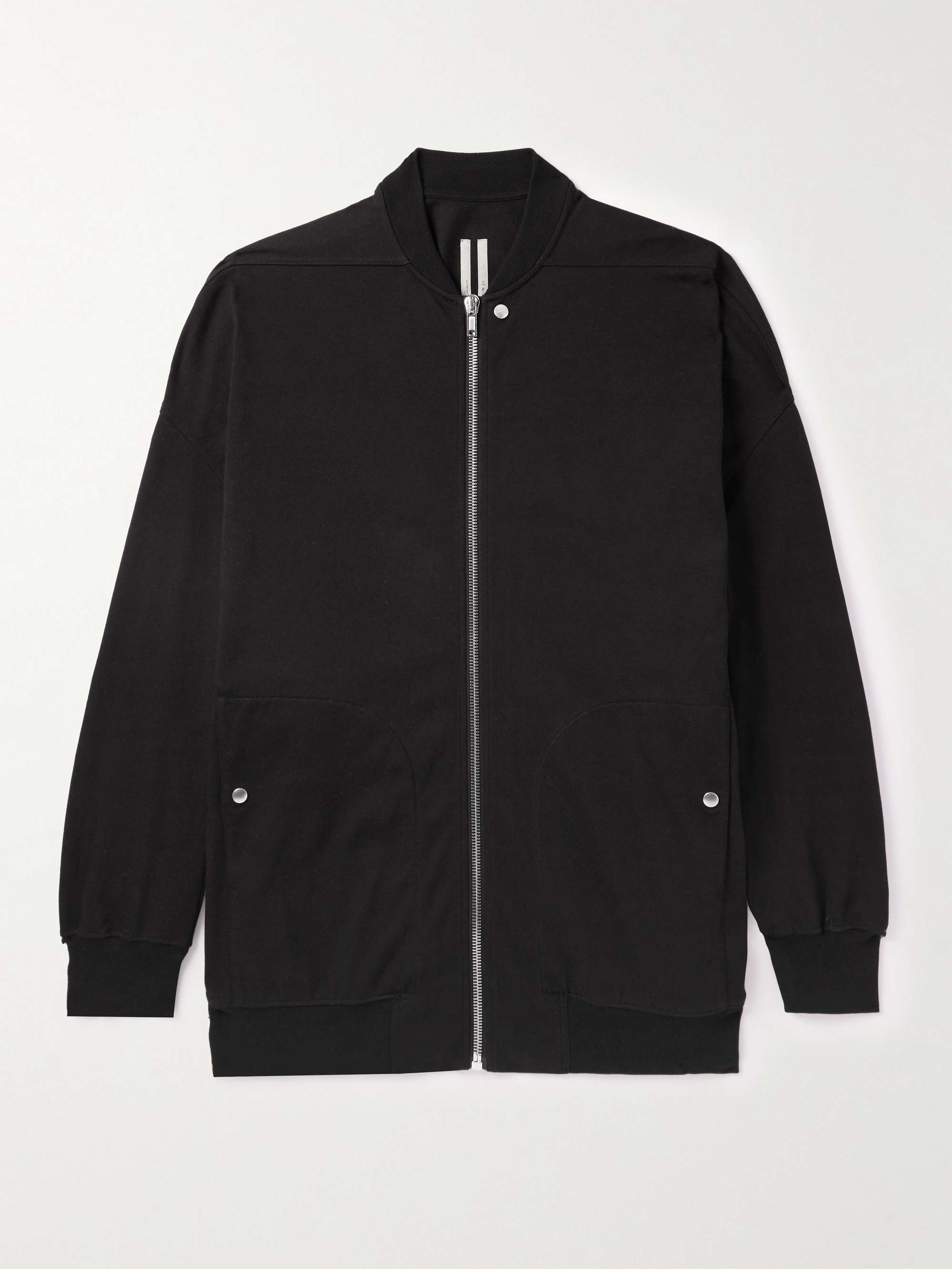 RICK OWENS Jumbo Peter Cotton-Jersey Bomber Jacket for Men | MR PORTER