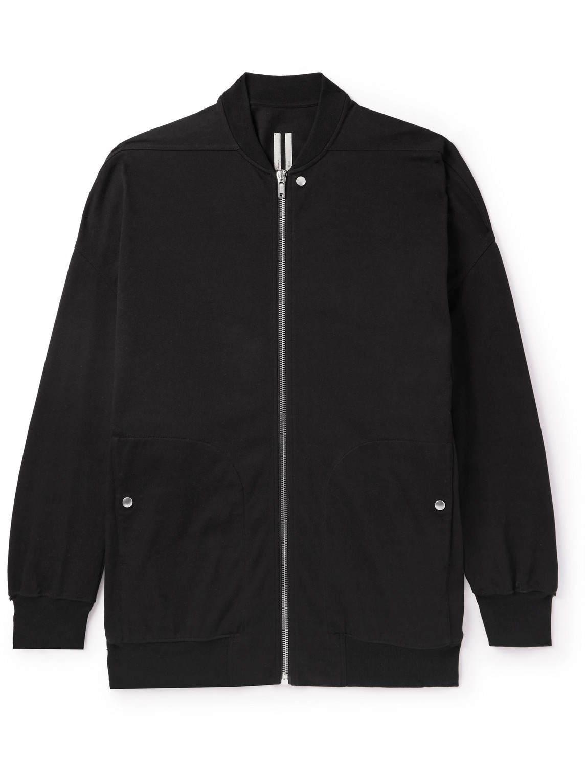 Rick Owens - Jumbo Peter Cotton-Jersey Bomber Jacket - Men - Black - S