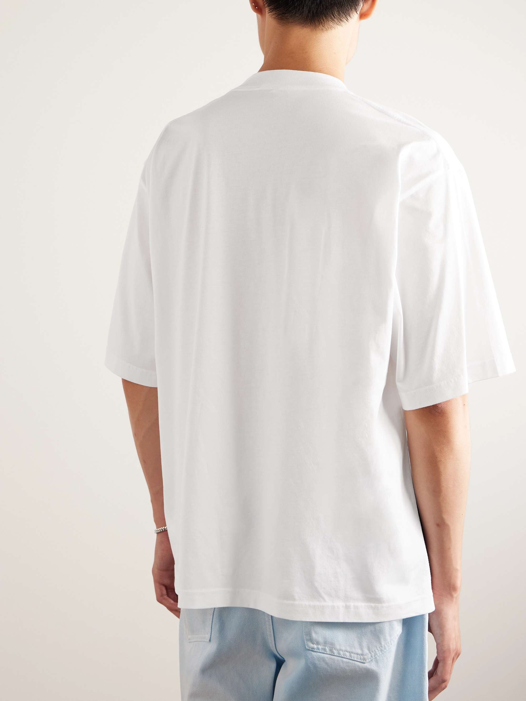 MARNI Logo-Print Cotton-Jersey T-Shirt