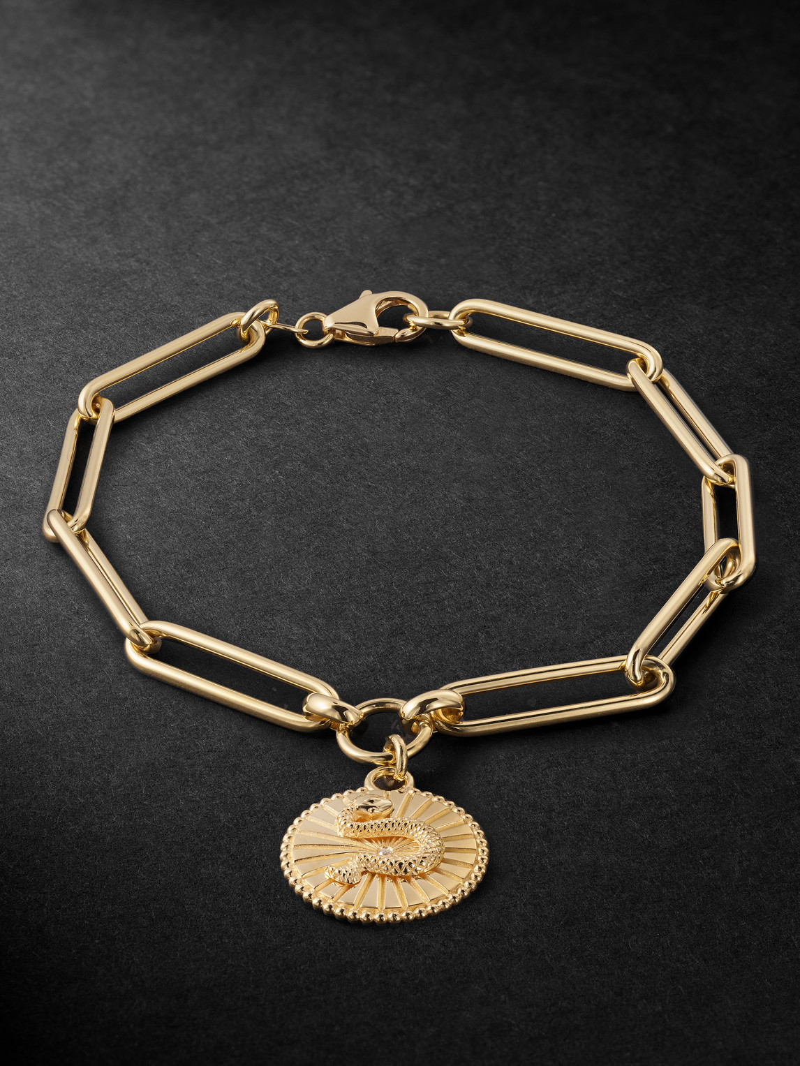 Foundrae Wholeness Gold Diamond Bracelet