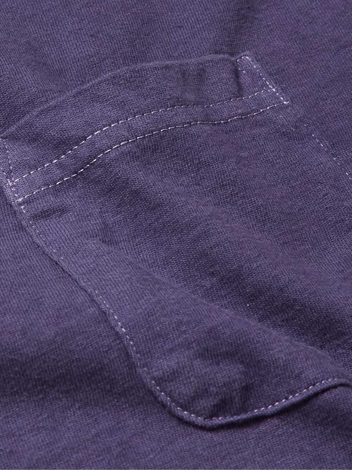 Shop Visvim Jumbo Cotton-jersey T-shirt In Purple