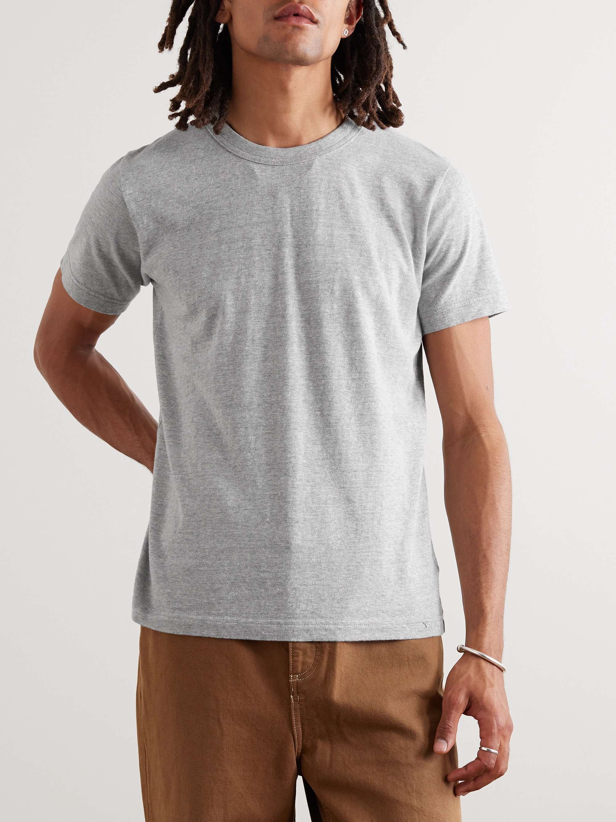 VISVIM Sublig Three-Pack Cotton-Jersey T-Shirts