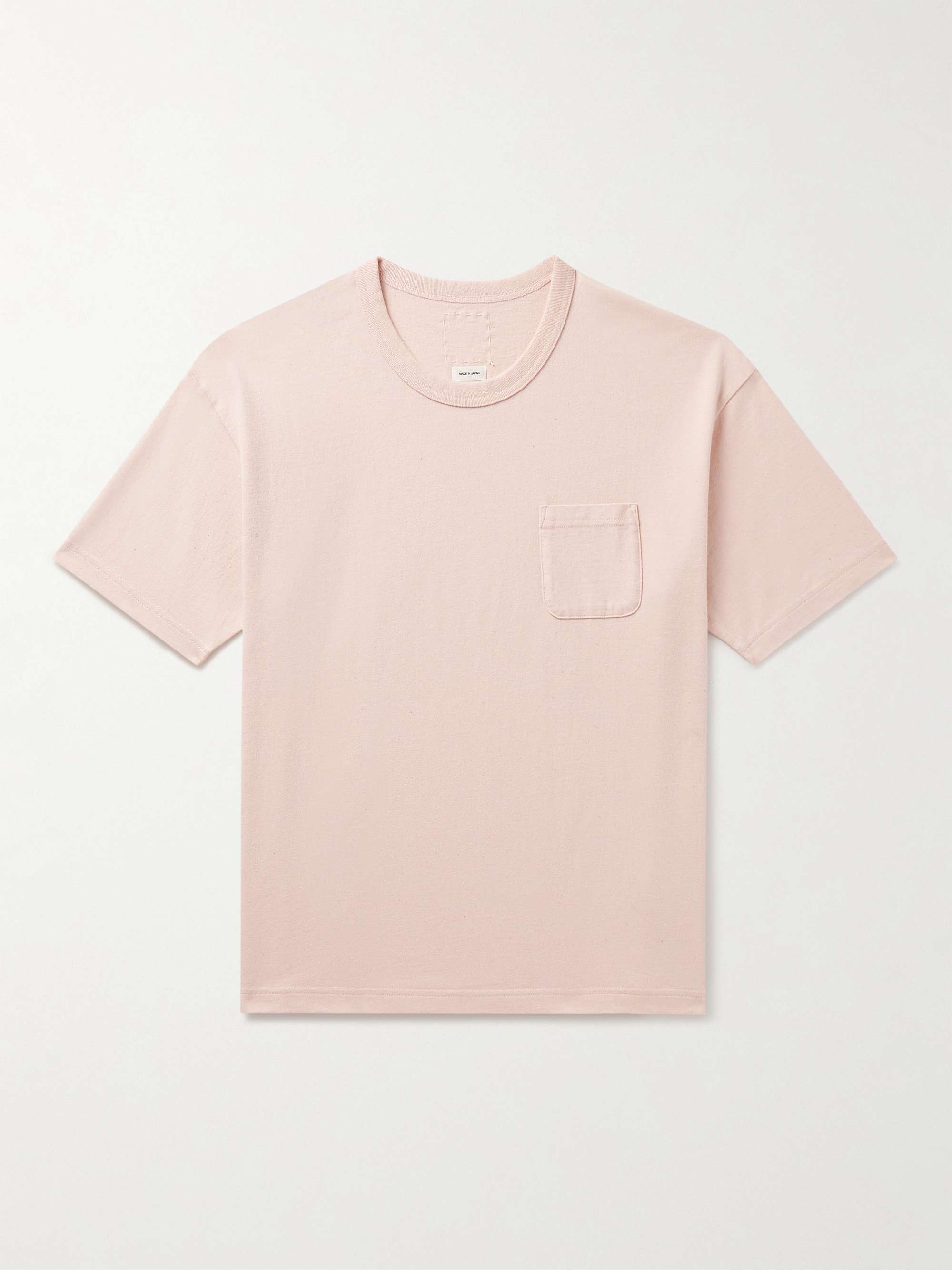 VISVIM Jumbo Cotton and Cashmere-Blend Jersey T-Shirt for Men | MR PORTER