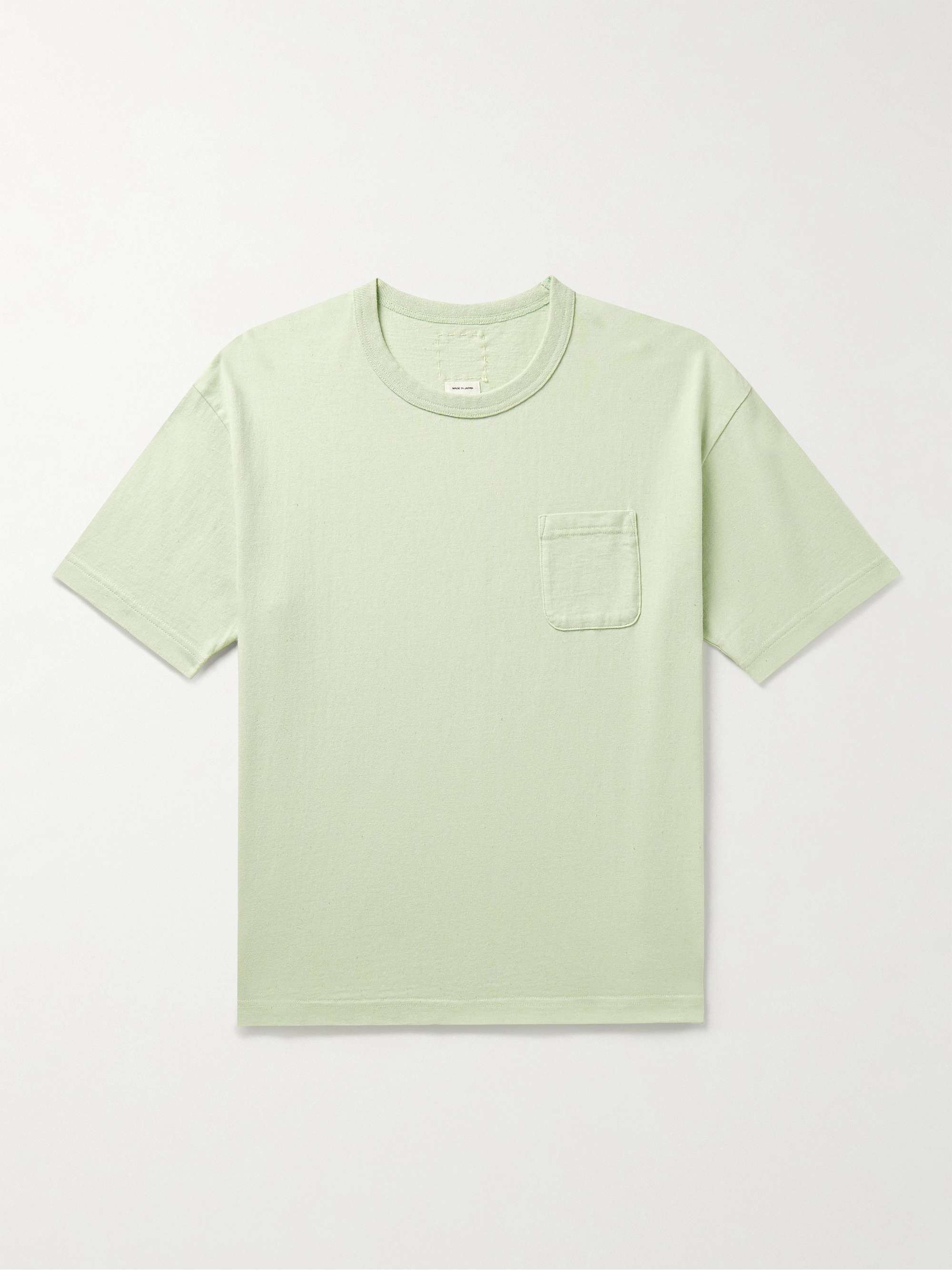 VISVIM Jumbo Cotton and Cashmere-Blend Jersey T-Shirt for Men | MR PORTER