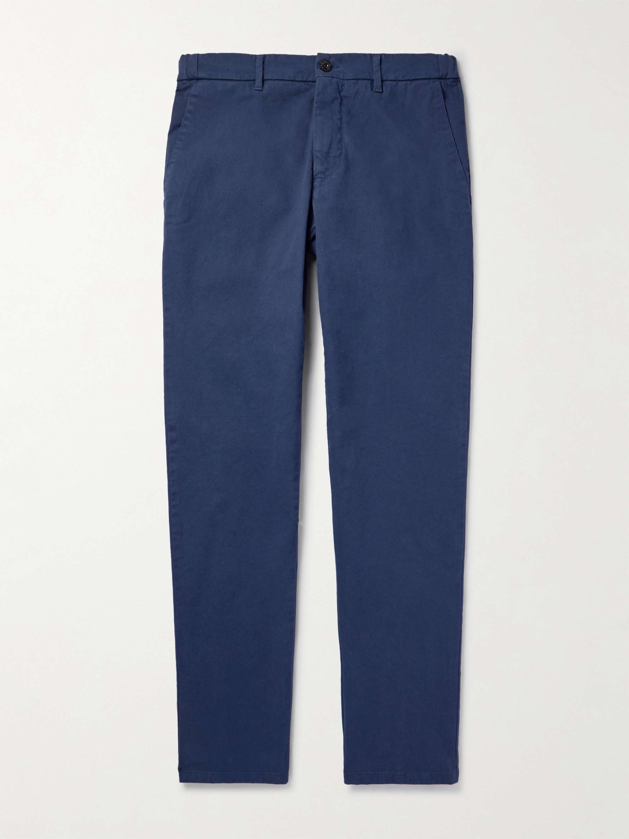 ALTEA Dumbo Straight-Leg Cotton-Blend Gabardine Trousers for Men | MR ...