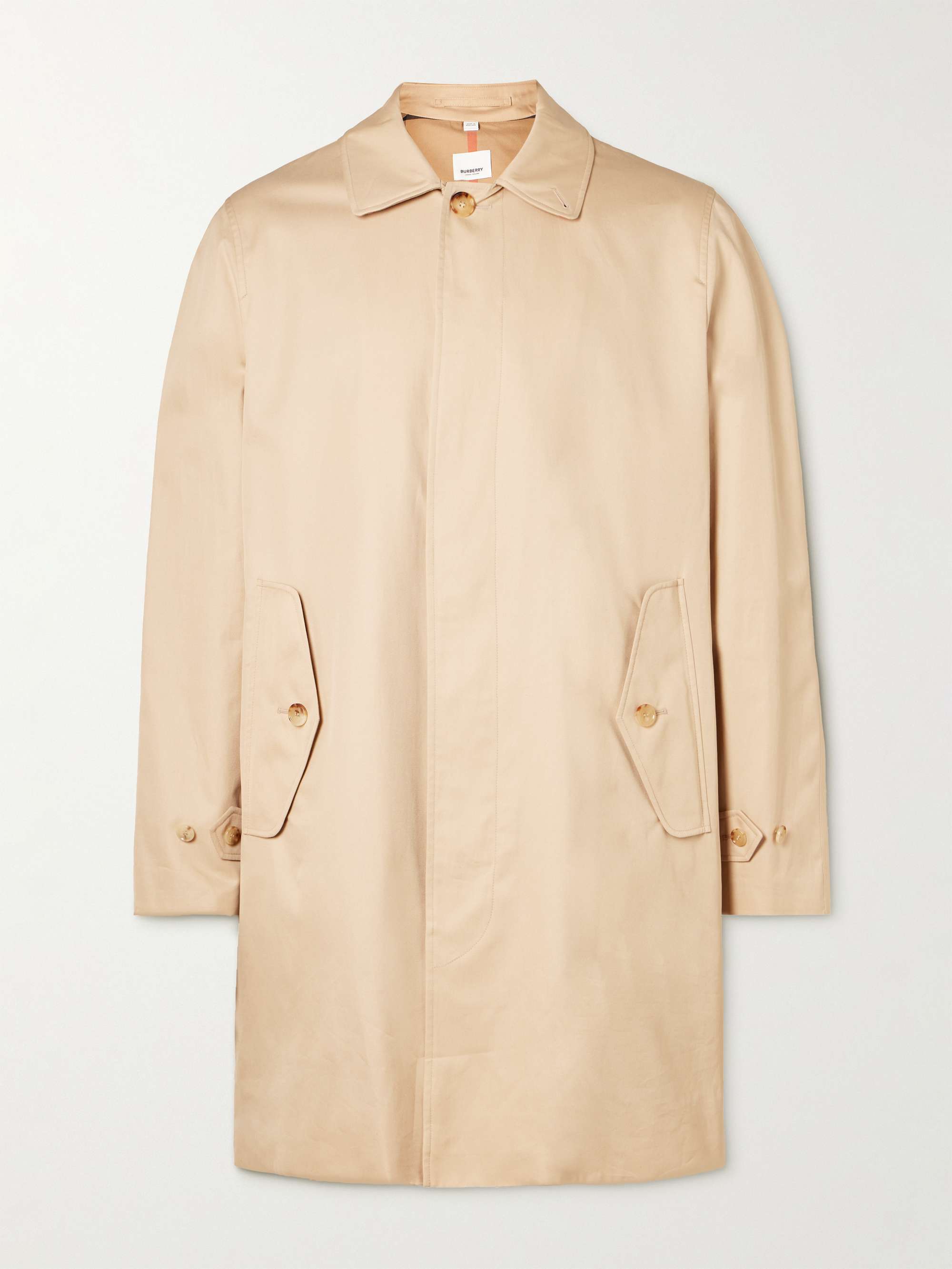 BURBERRY Clapham Cotton-Gabardine Trench Coat for Men | MR PORTER