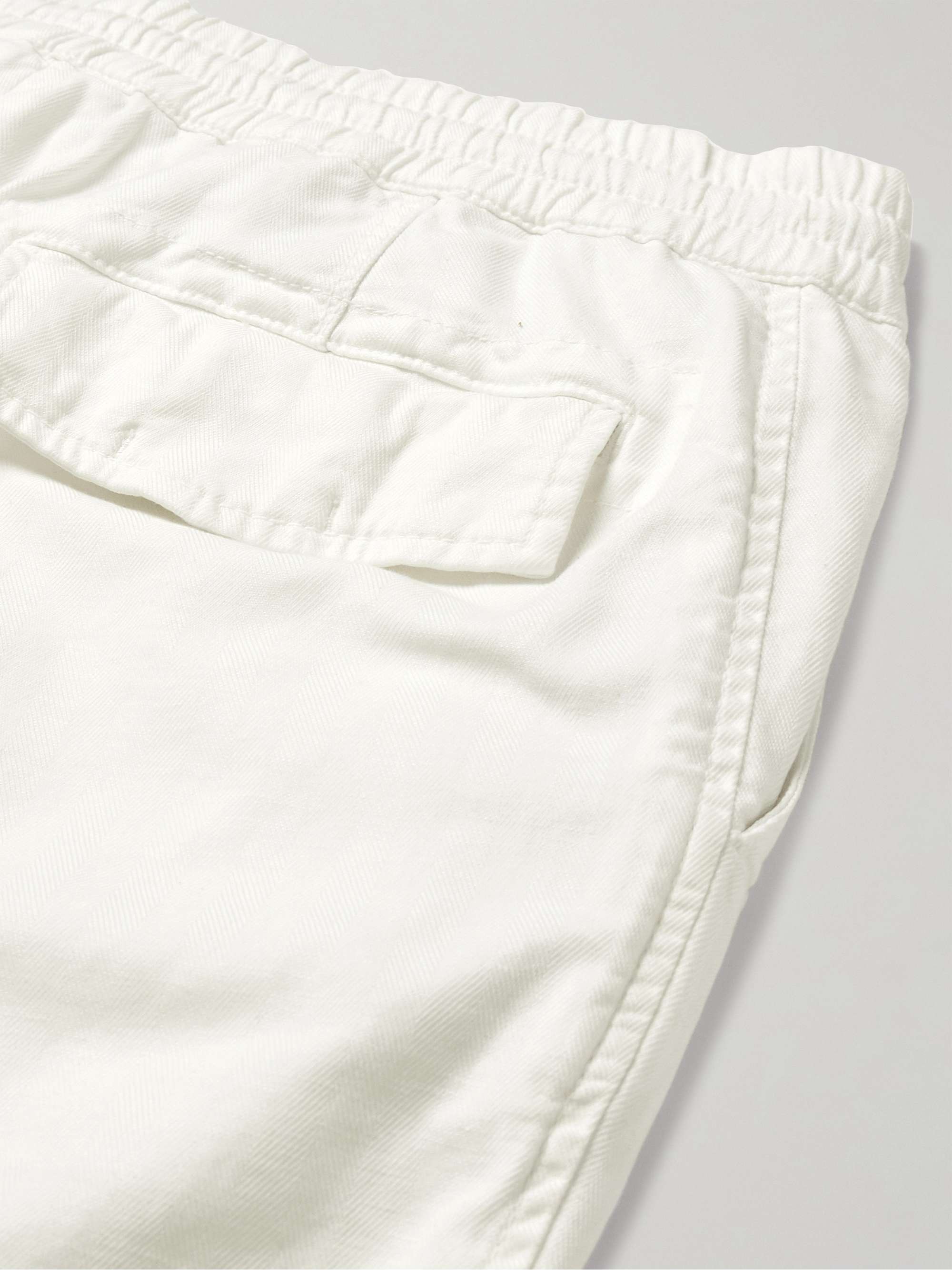 BRUNELLO CUCINELLI Straight-Leg Cotton-Blend Bermuda Shorts