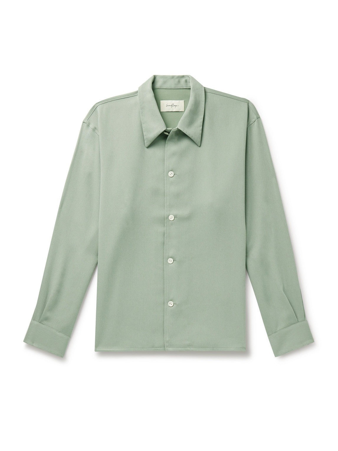 Second / Layer Woven Shirt In Green