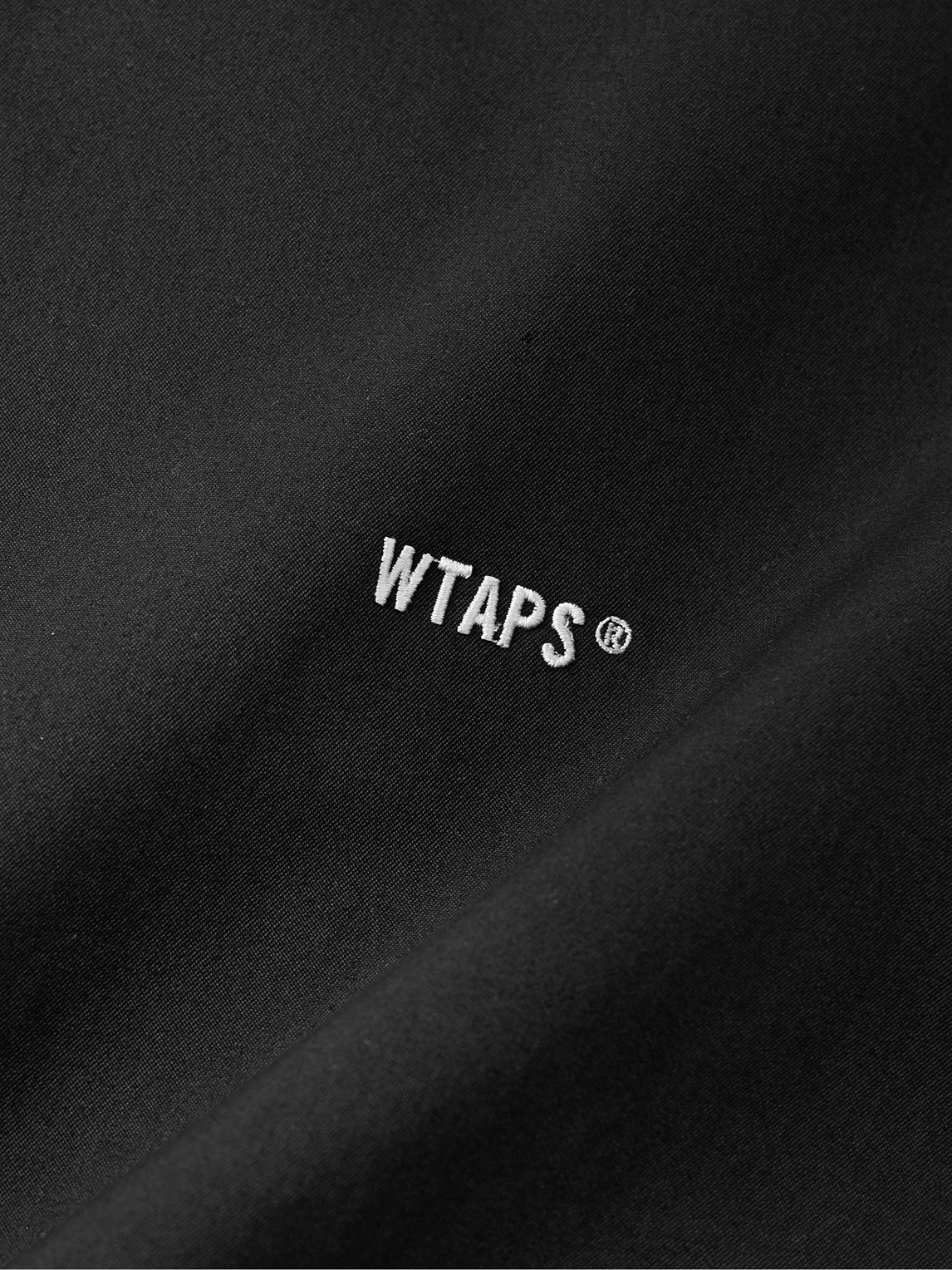 Chief Logo-appliquéd Shell Jacket In Black