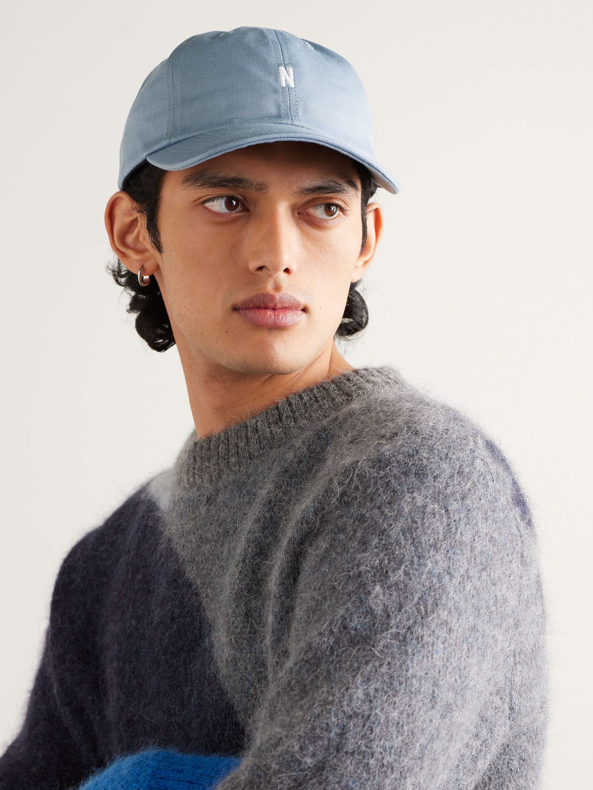 NORSE PROJECTS Logo-Embroidered Cotton-Twill Baseball Cap for Men | MR ...