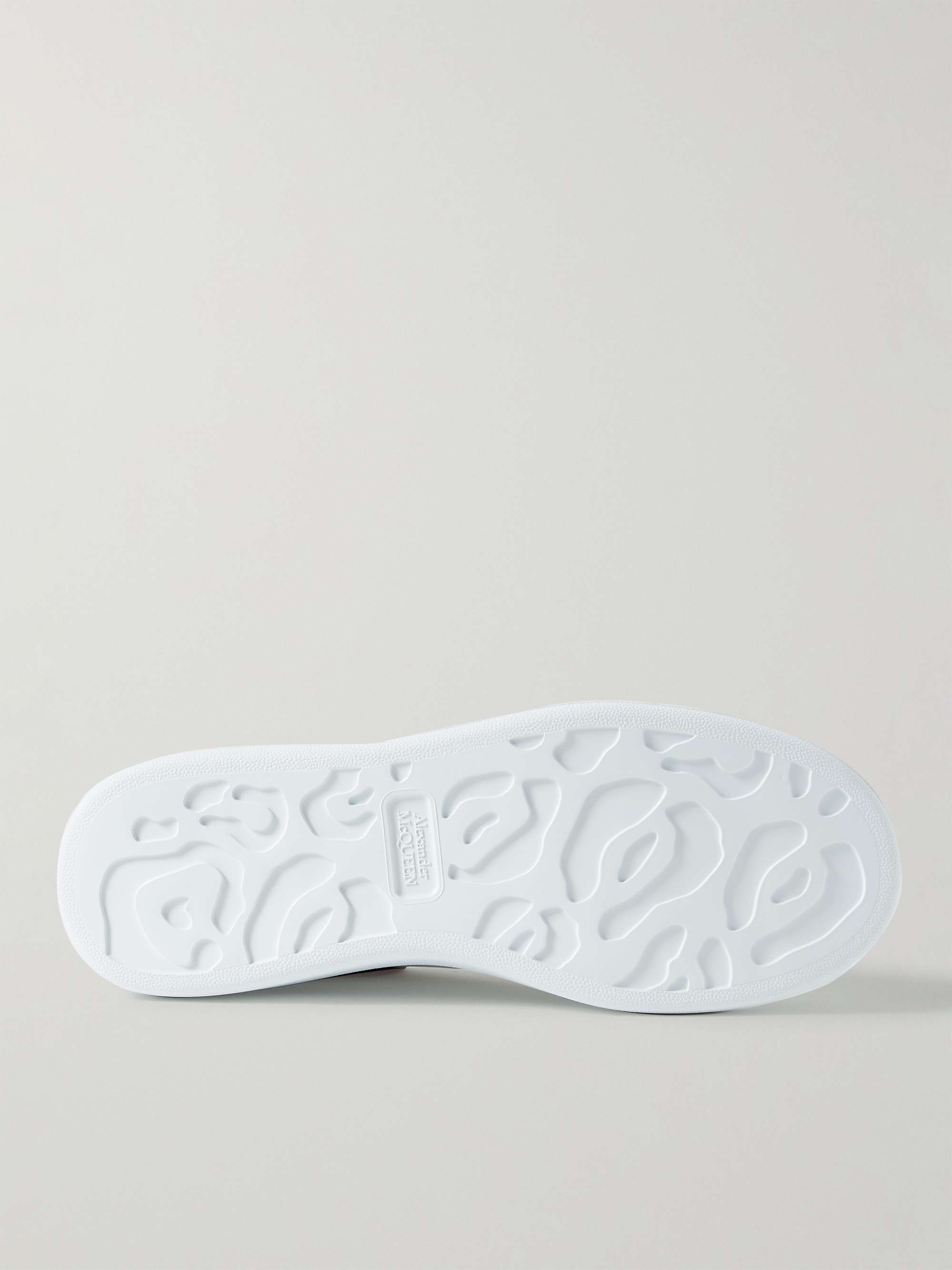 ALEXANDER MCQUEEN Exaggerated-Sole Leather Sneakers
