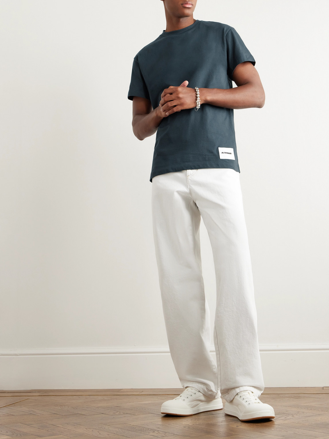 Set of Three Organic Cotton-Jersey T-Shirts — 2