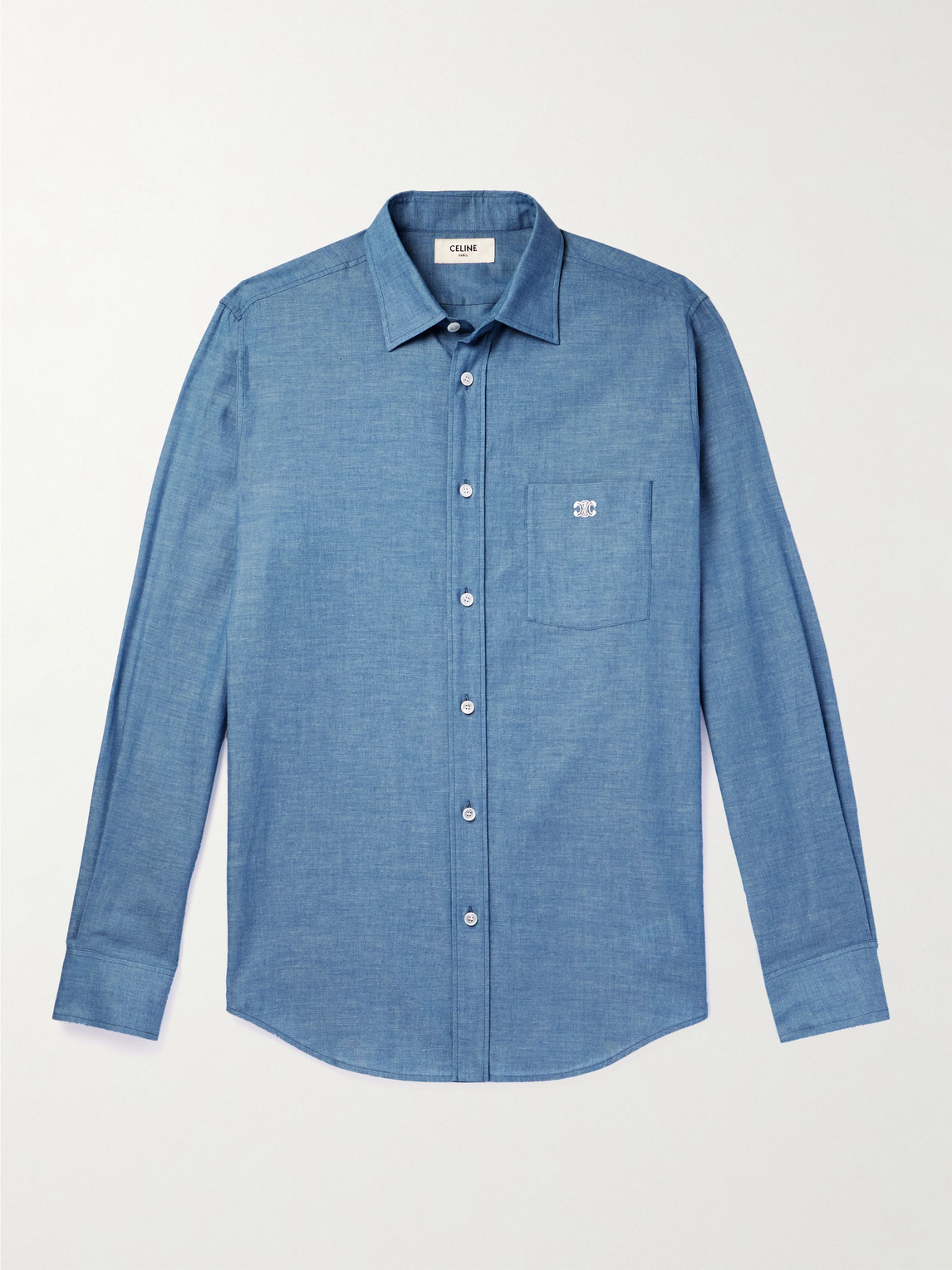 Triomphe Cotton-Chambray Shirt