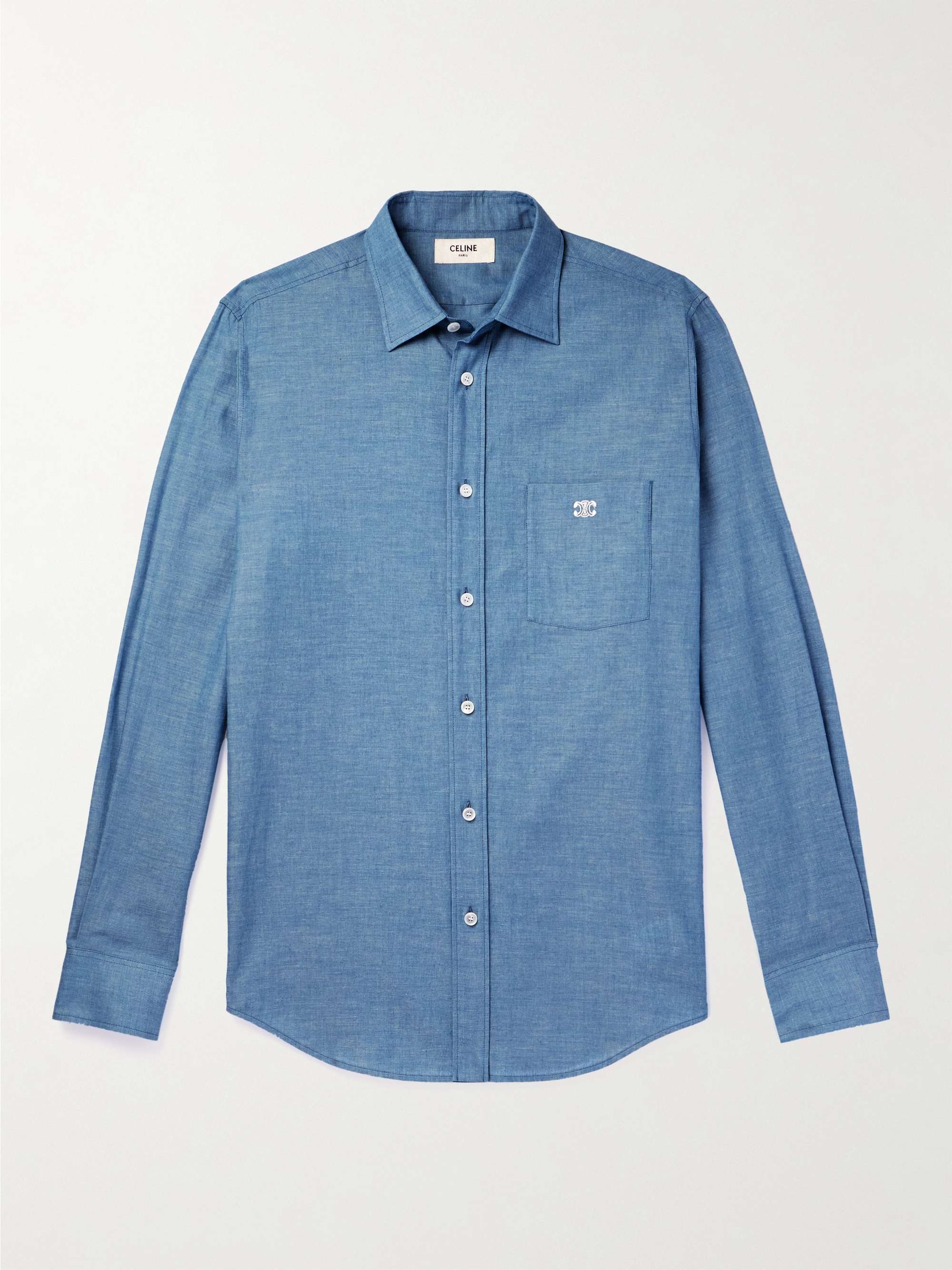 Triomphe Cotton Chambray Shirt