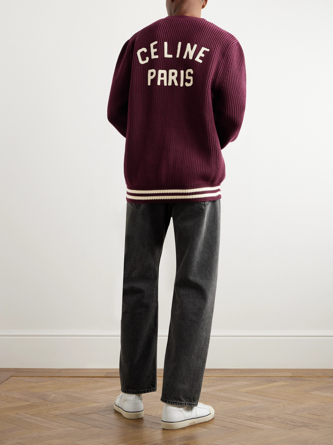 Logo-Appliquéd Cotton Cardigan — 2