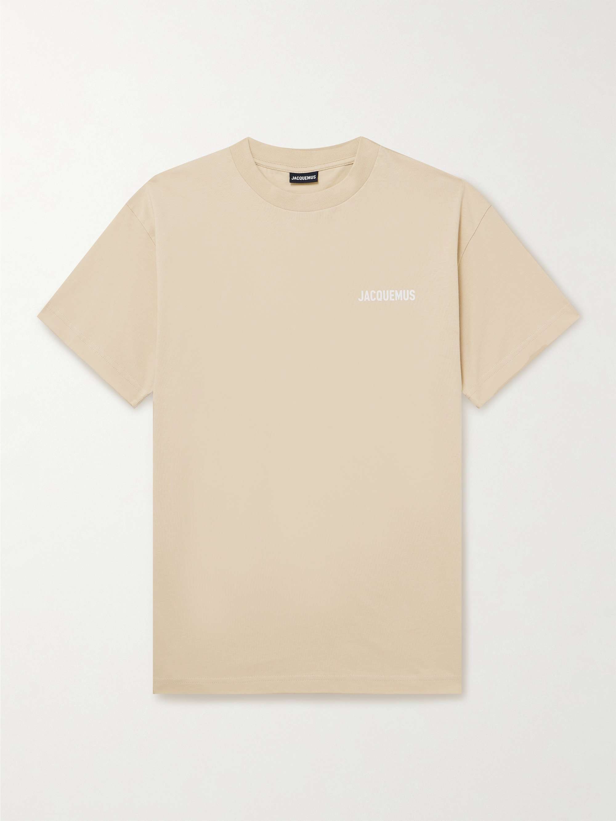 JACQUEMUS Logo-Print Organic Cotton-Jersey T-Shirt for Men | MR PORTER