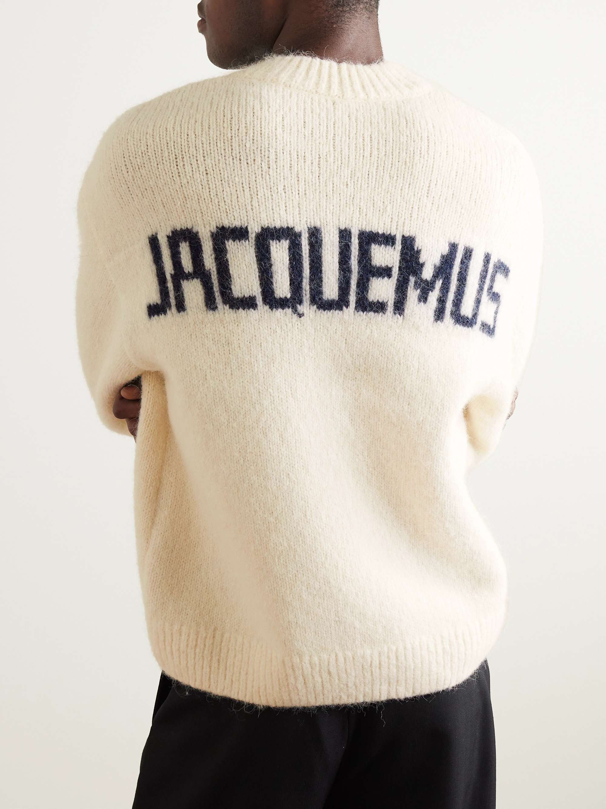 JACQUEMUS LogoIntarsia AlpacaBlend Sweater for Men MR PORTER