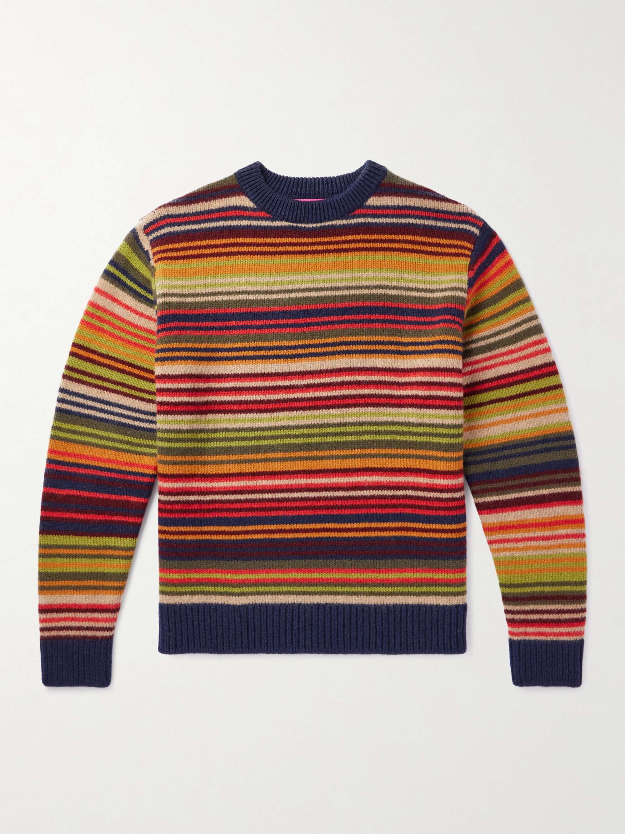 THE ELDER STATESMAN Striped Cashmere Sweater for Men | MR PORTER