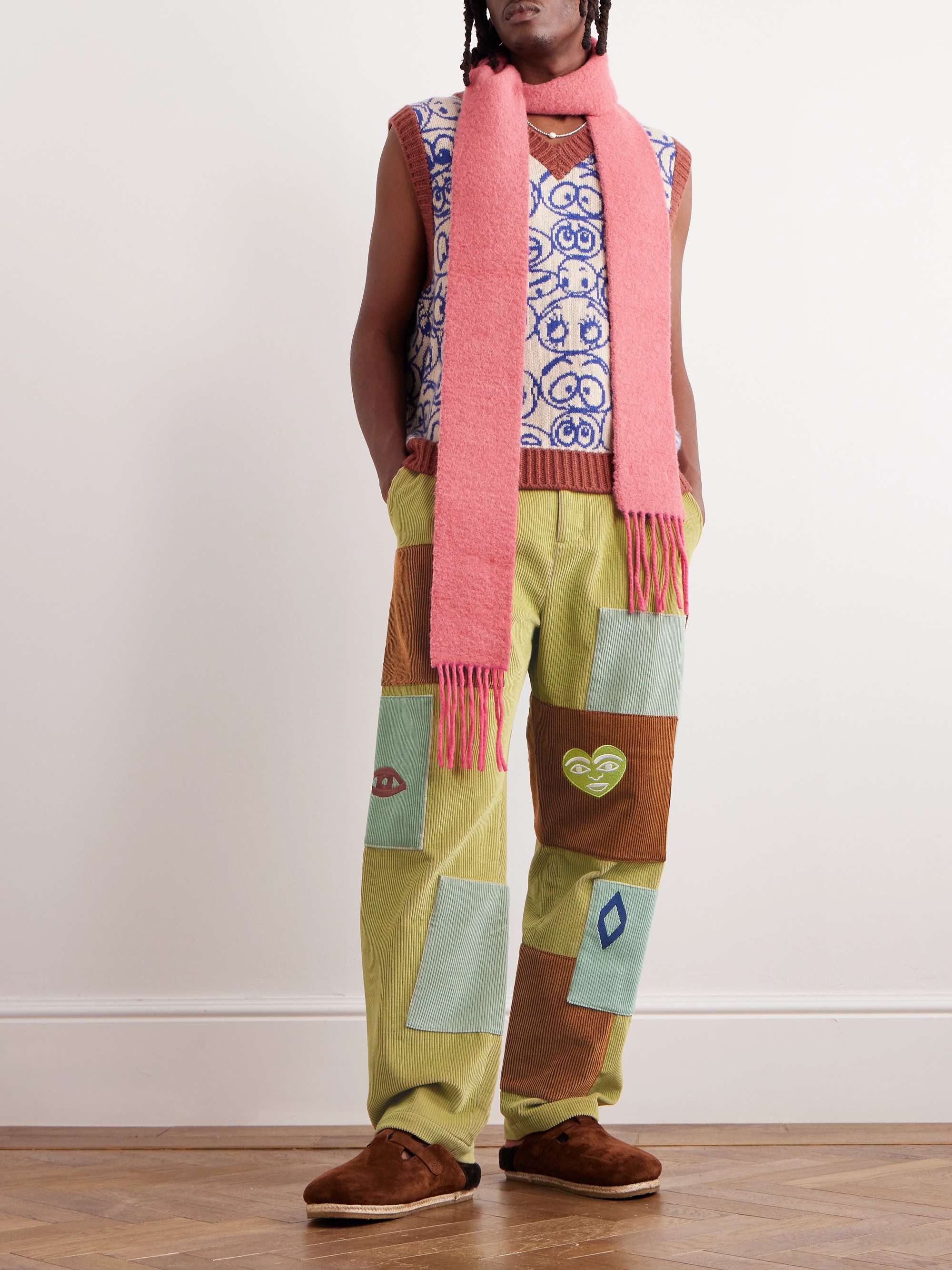 Kimchi blue patchwork pants cheap