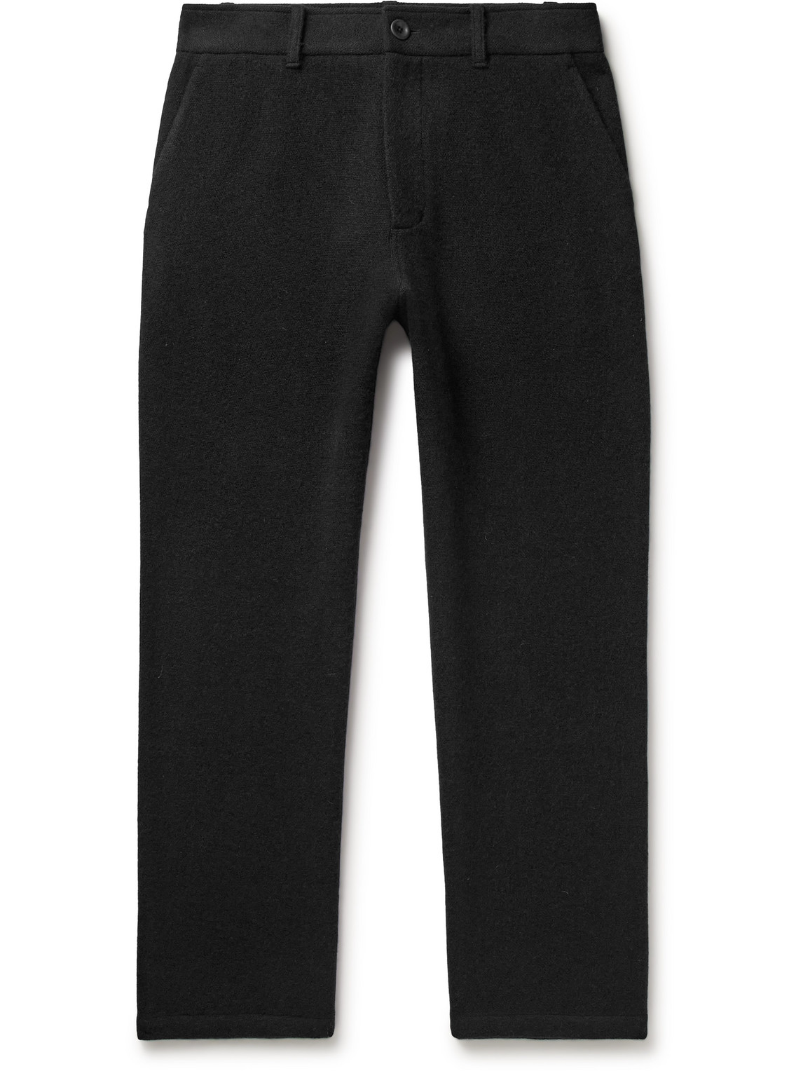 Straight-Leg Cashmere Trousers