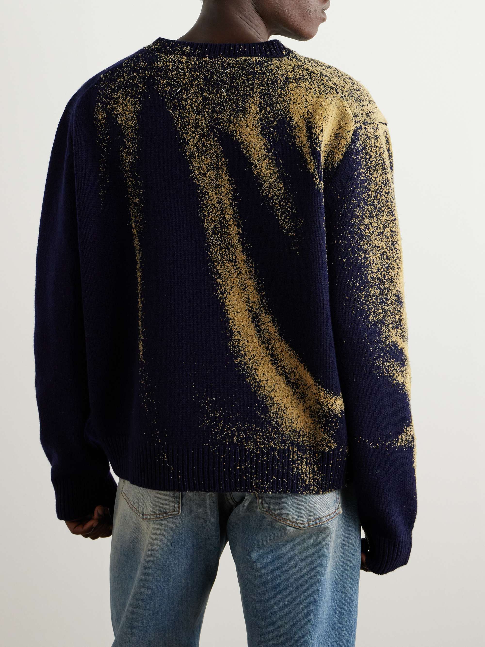 MAISON MARGIELA Sandstorm Wool Sweater for Men | MR PORTER