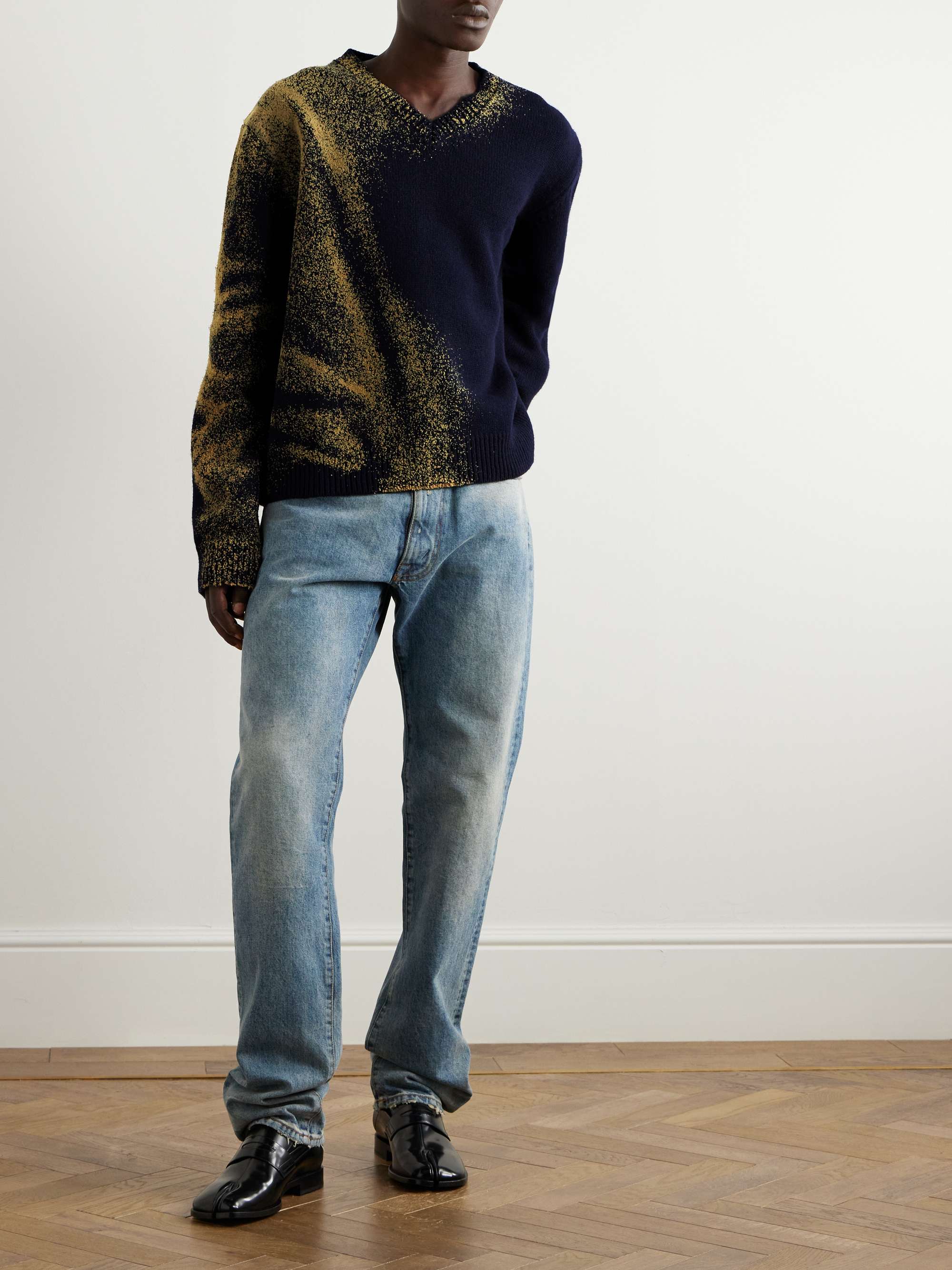 MAISON MARGIELA Sandstorm Wool Sweater for Men | MR PORTER